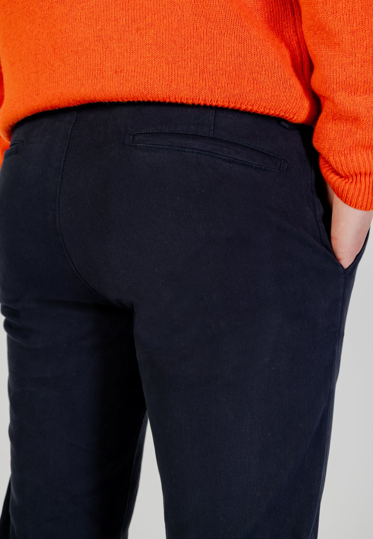 Pantaloni slim Borghese Chino - Pantaloni eleganti