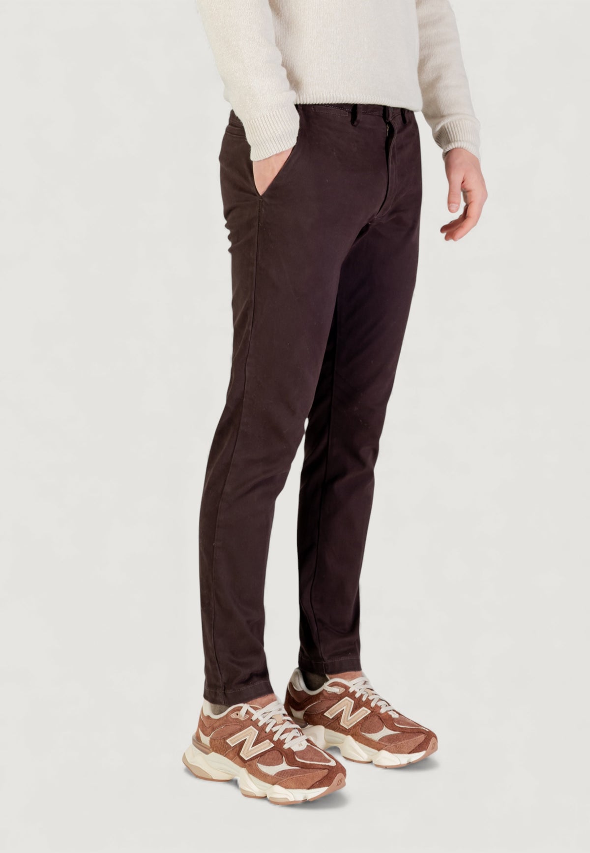 Skinny trousers Borghese Chino - Slim Fit