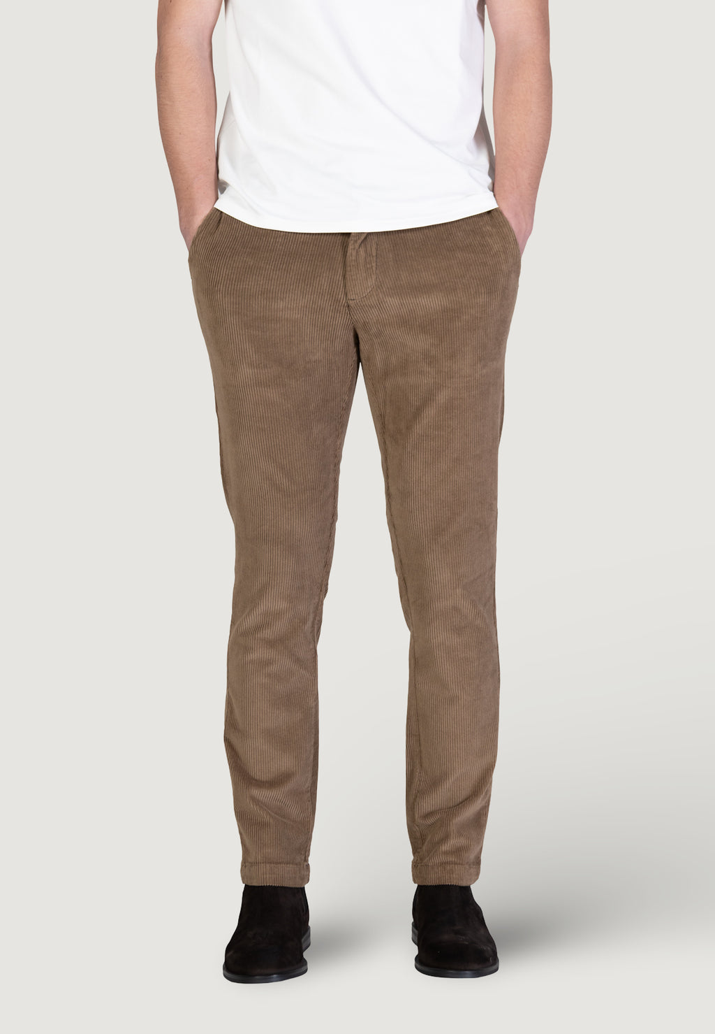 Pantaloni regular / comfort Borghese Velluto - Regular Fit