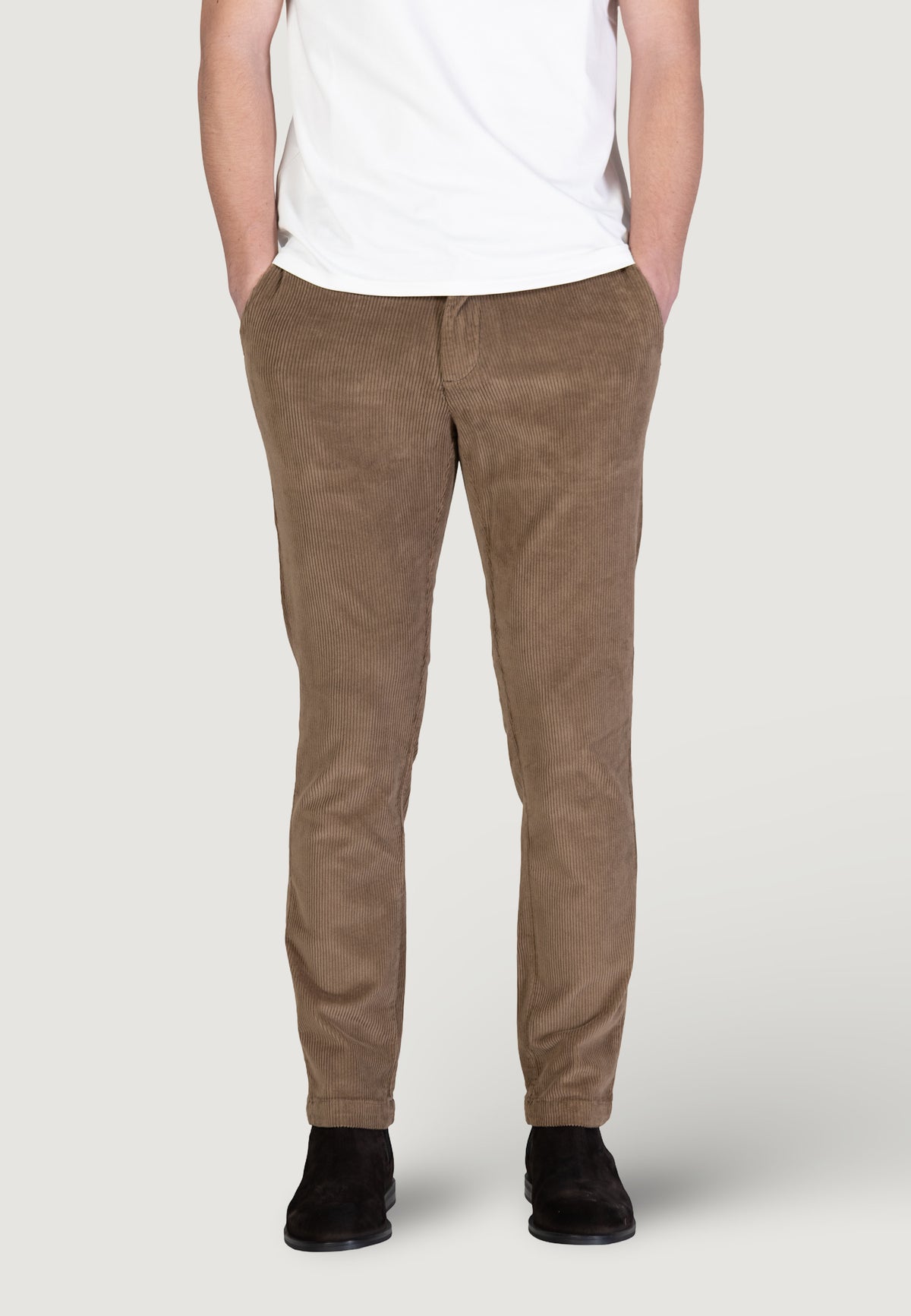 Pantaloni regular / comfort Borghese Velluto - Regular Fit