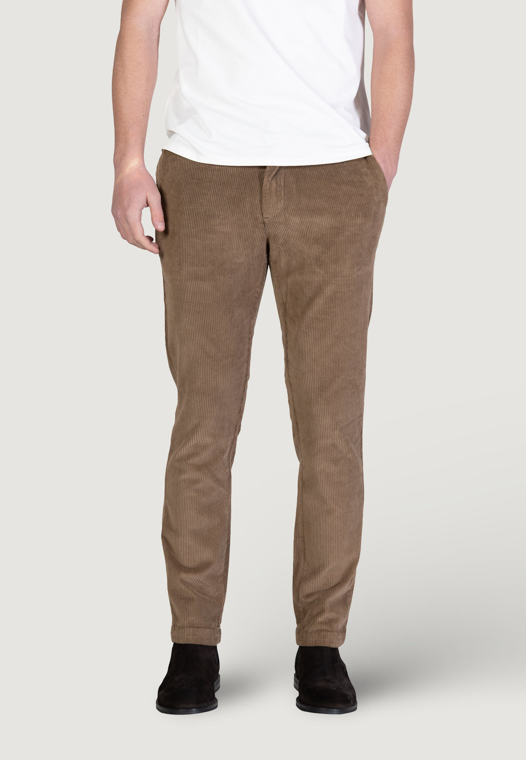 Pantaloni regular / comfort Borghese Velluto - Regular Fit