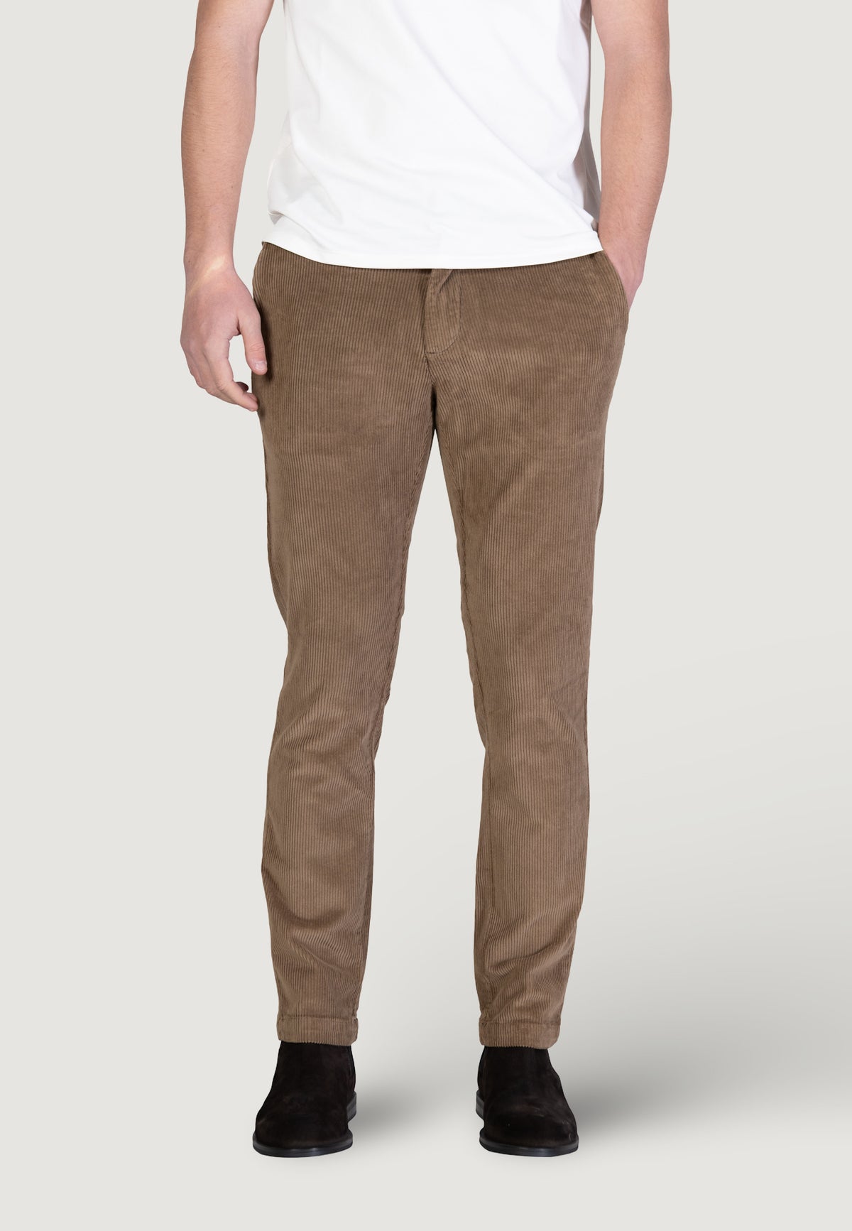 Pantaloni regular / comfort Borghese Velluto - Regular Fit