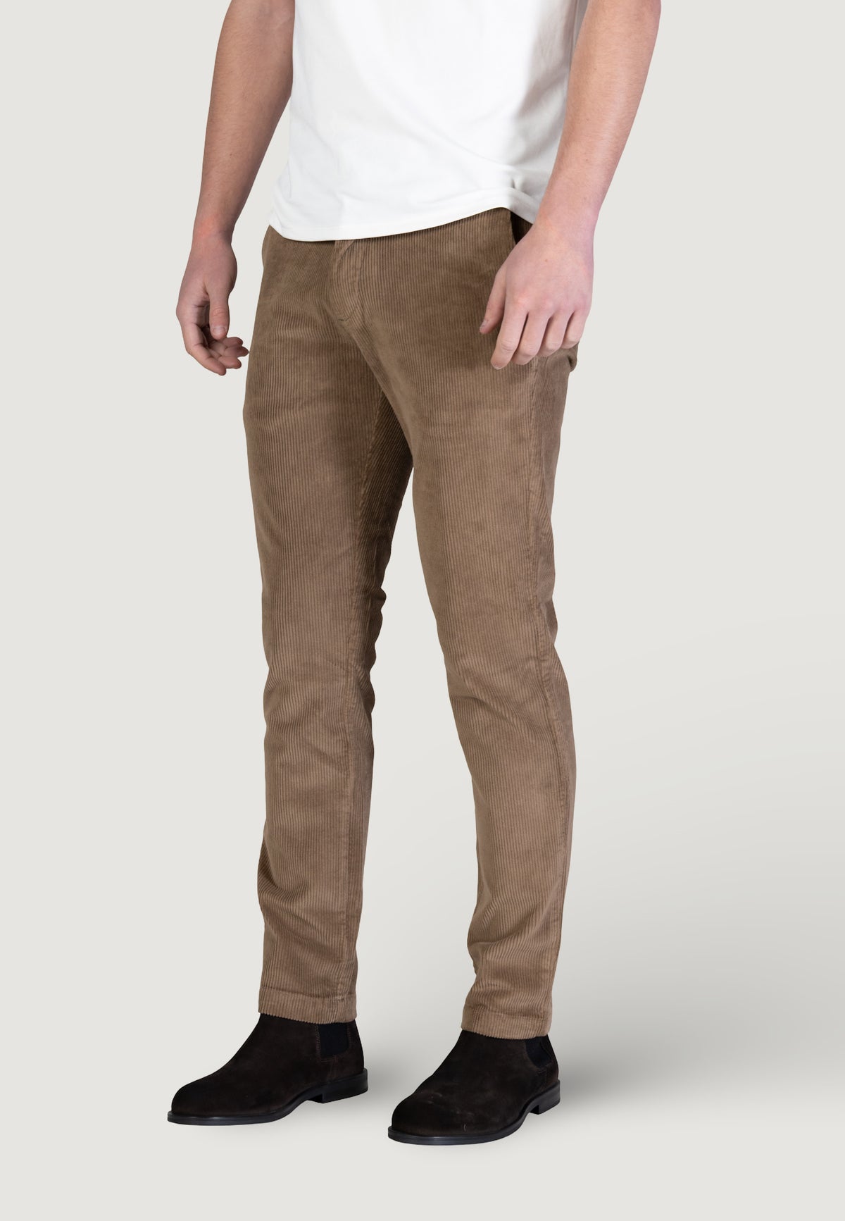 Pantaloni regular / comfort Borghese Velluto - Regular Fit