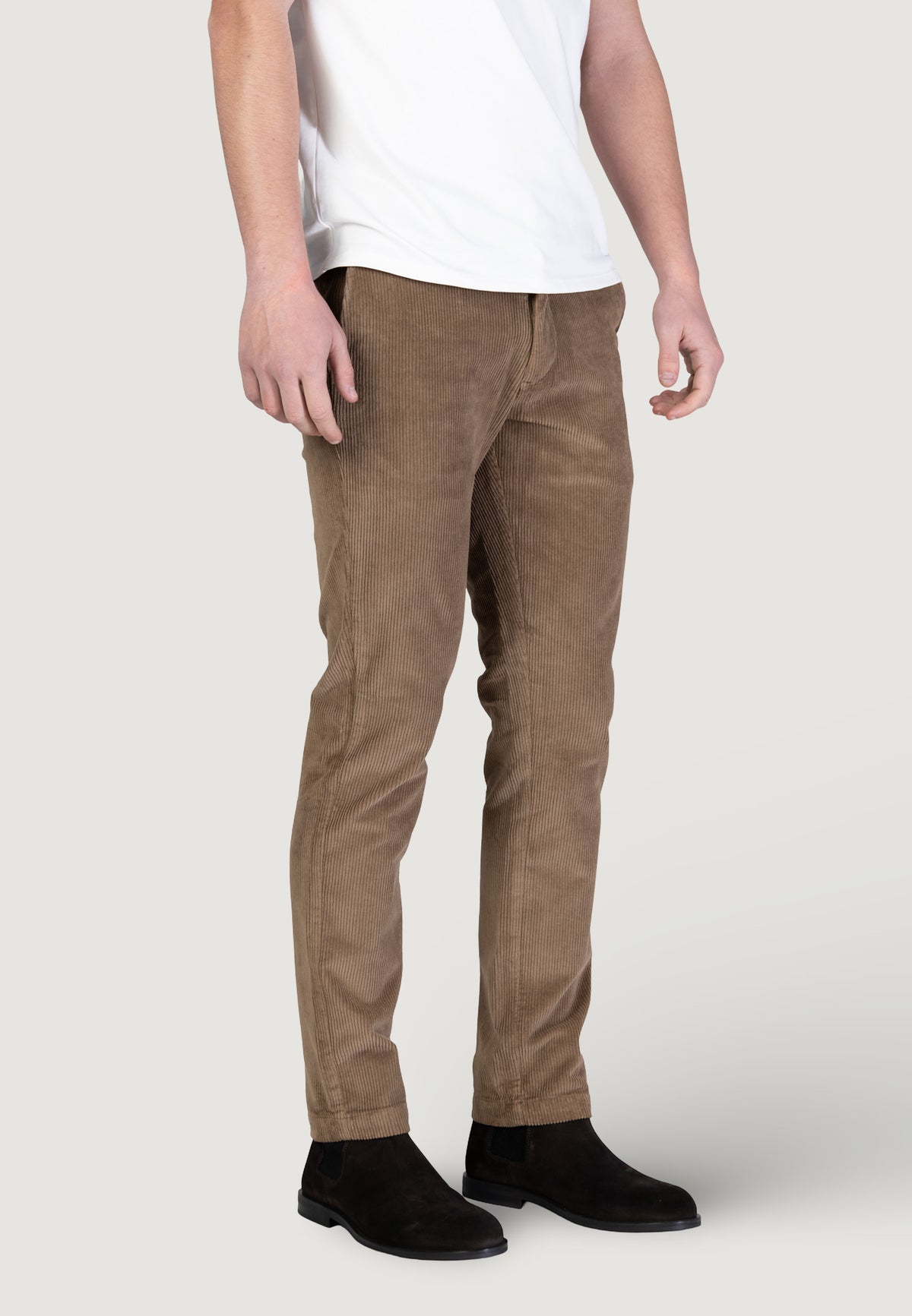 Pantaloni regular / comfort Borghese Velluto - Regular Fit