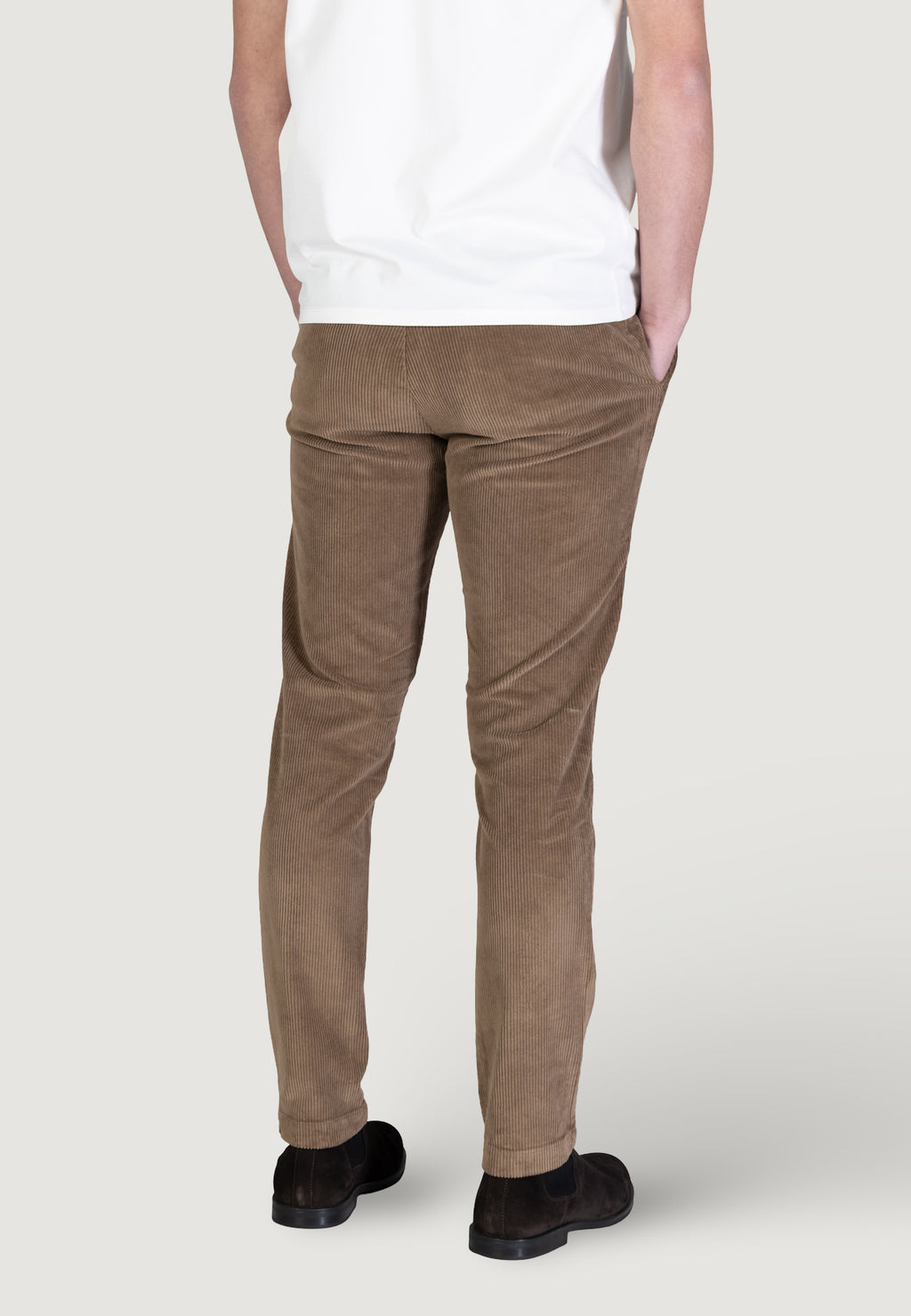 Pantaloni regular / comfort Borghese Velluto - Regular Fit