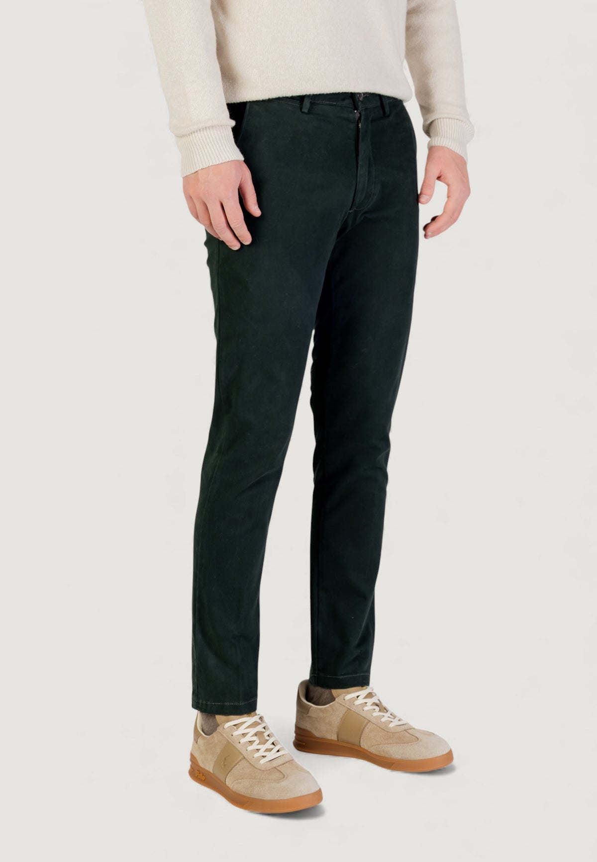 Pantaloni slim Borghese Chino - Slim Fit