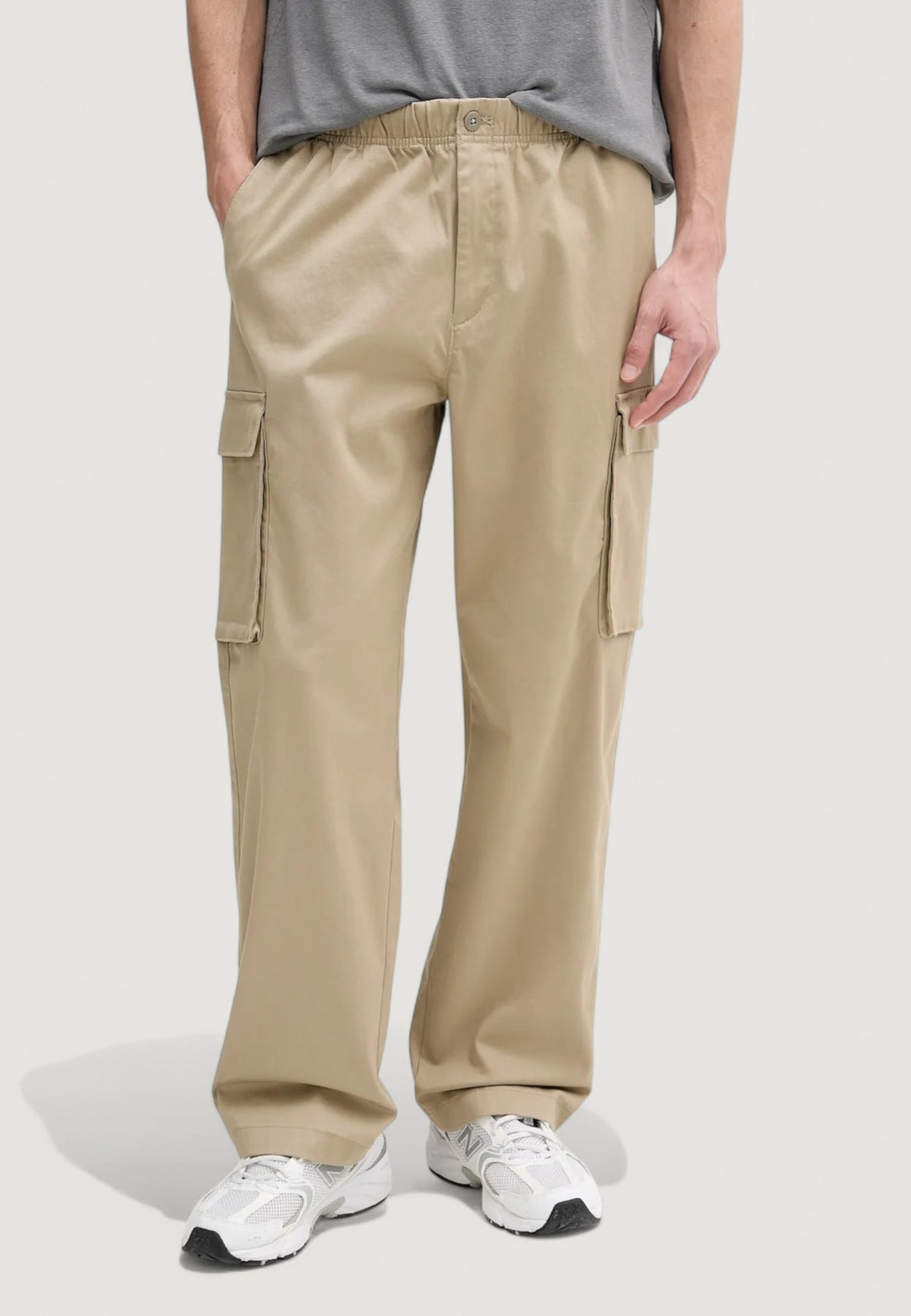 Trousers Calvin Klein Jeans COTTON PULL ON STRAI