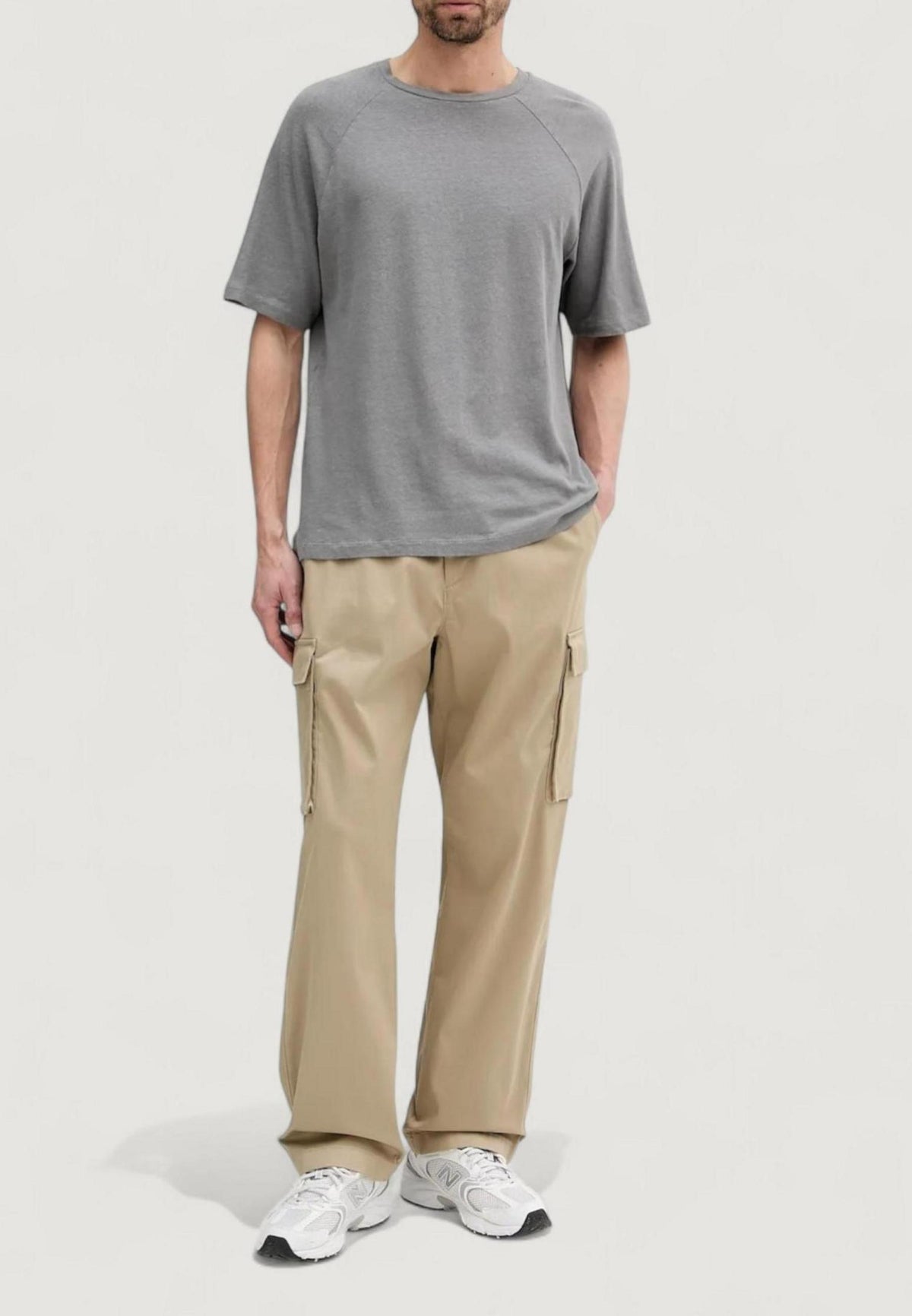 Trousers Calvin Klein Jeans COTTON PULL ON STRAI