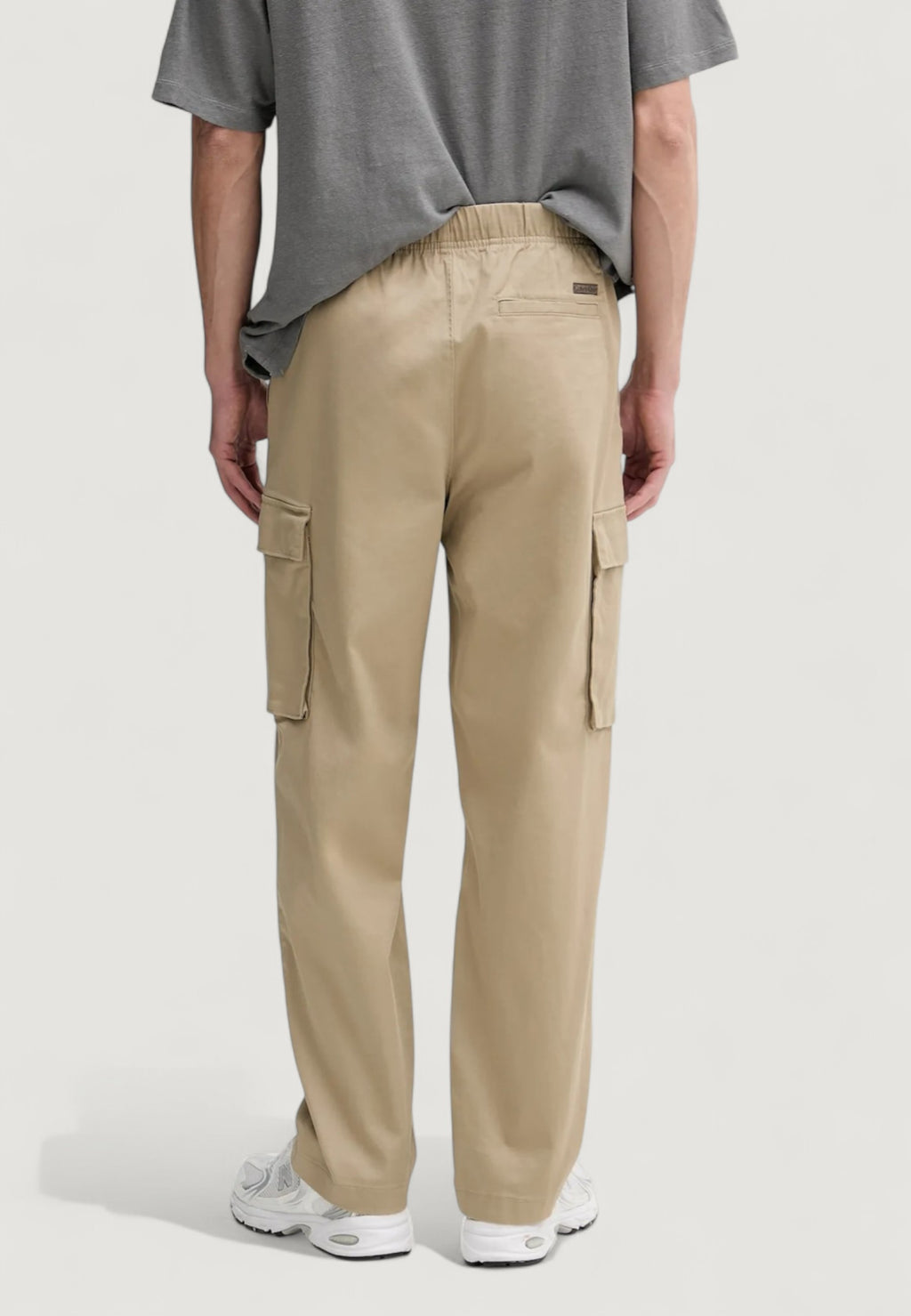 Pantaloni regular / comfort Calvin Klein Jeans COTTON PULL ON STRAI