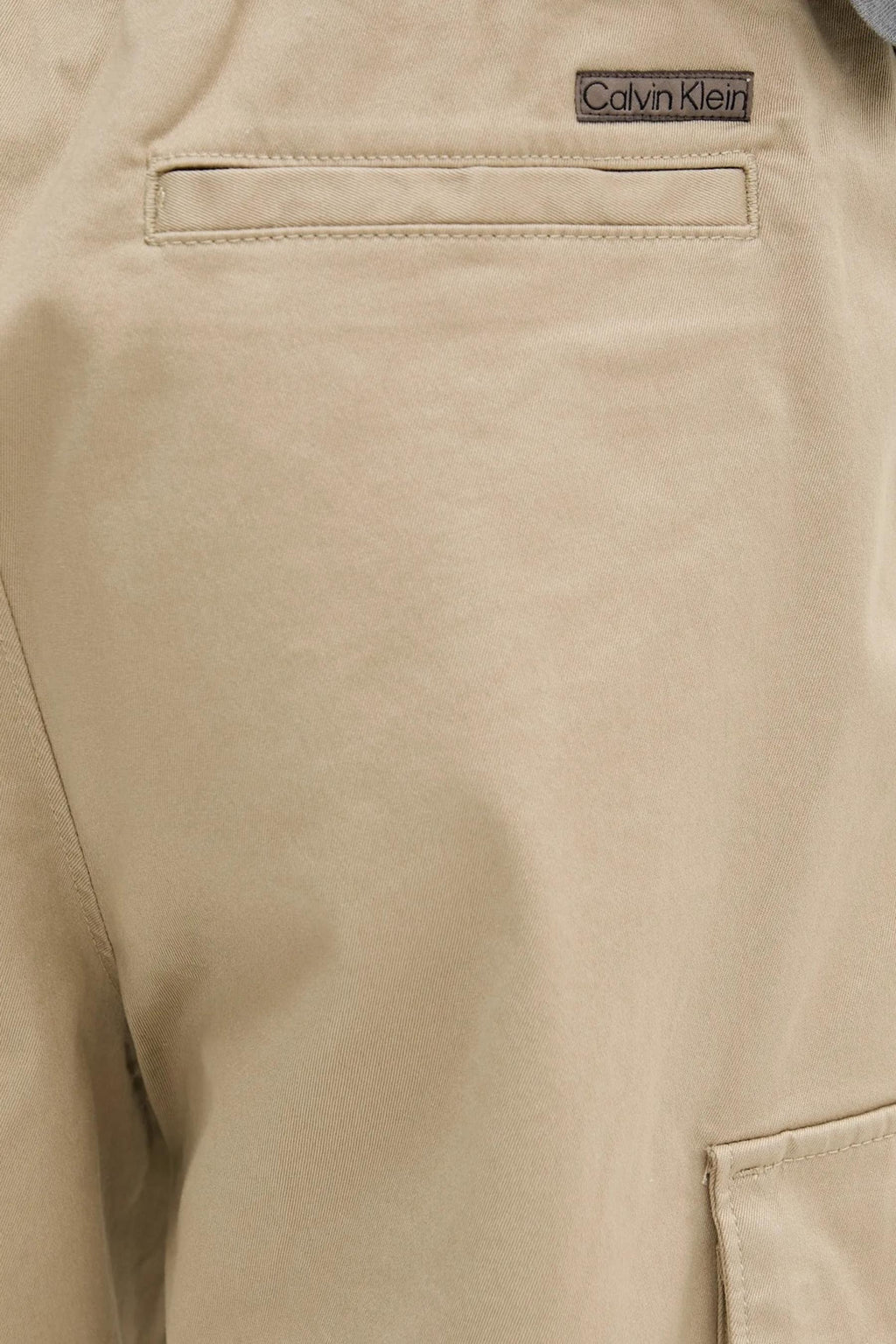 Pantaloni regular / comfort Calvin Klein Jeans COTTON PULL ON STRAI