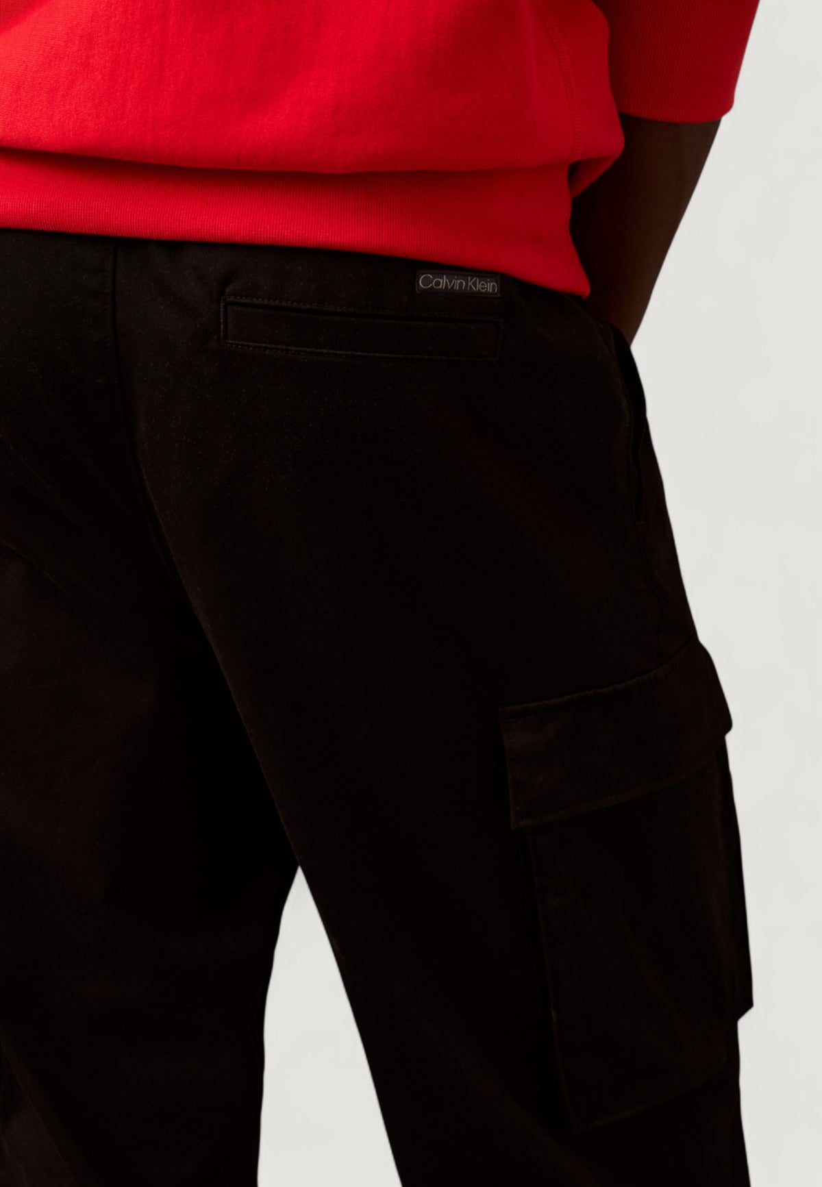 Trousers Calvin Klein Jeans COTTON PULL ON STRAI