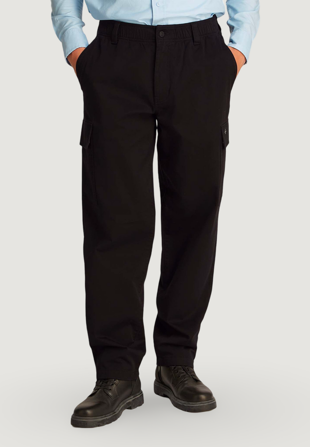 Pantaloni regular / comfort Calvin Klein Jeans REGULAR STRAIGHT CAR