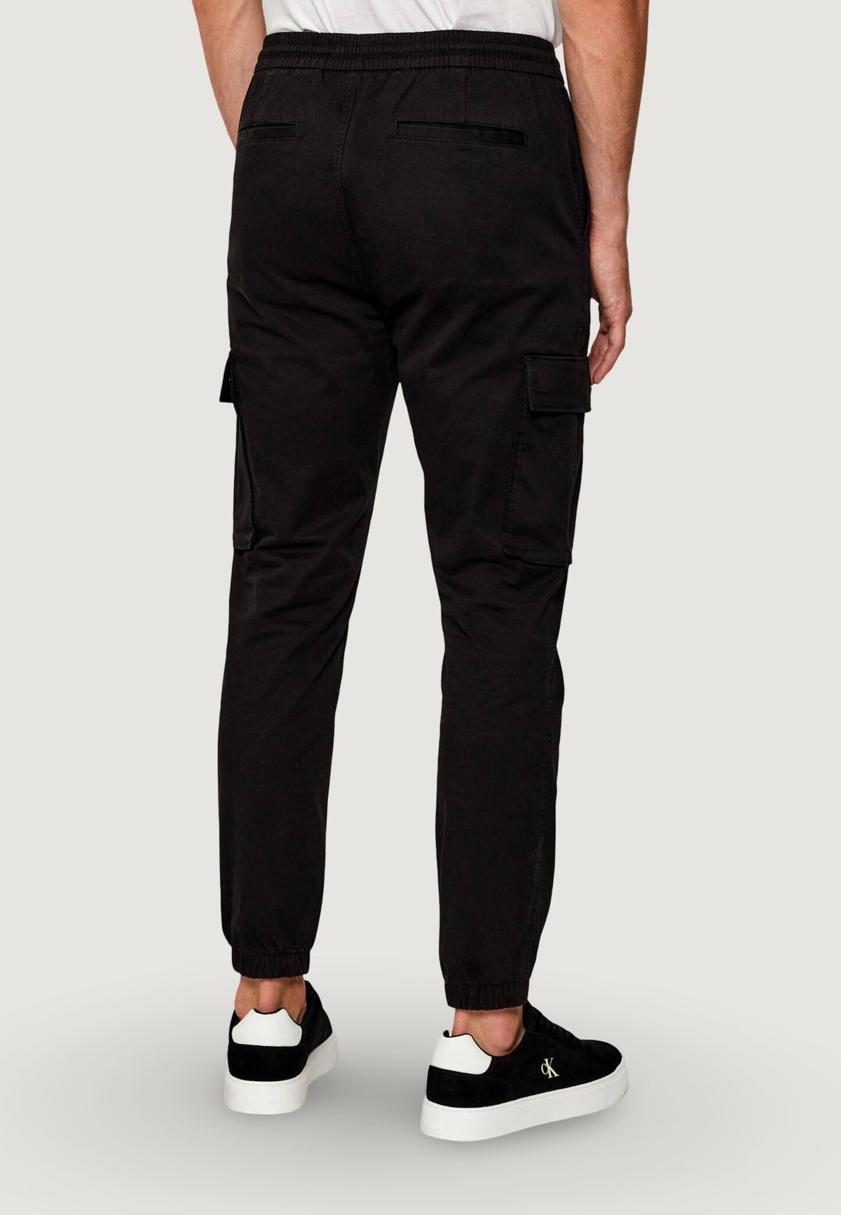 Pantaloni regular / comfort Calvin Klein Jeans SKINNY ELASTIC TWILL
