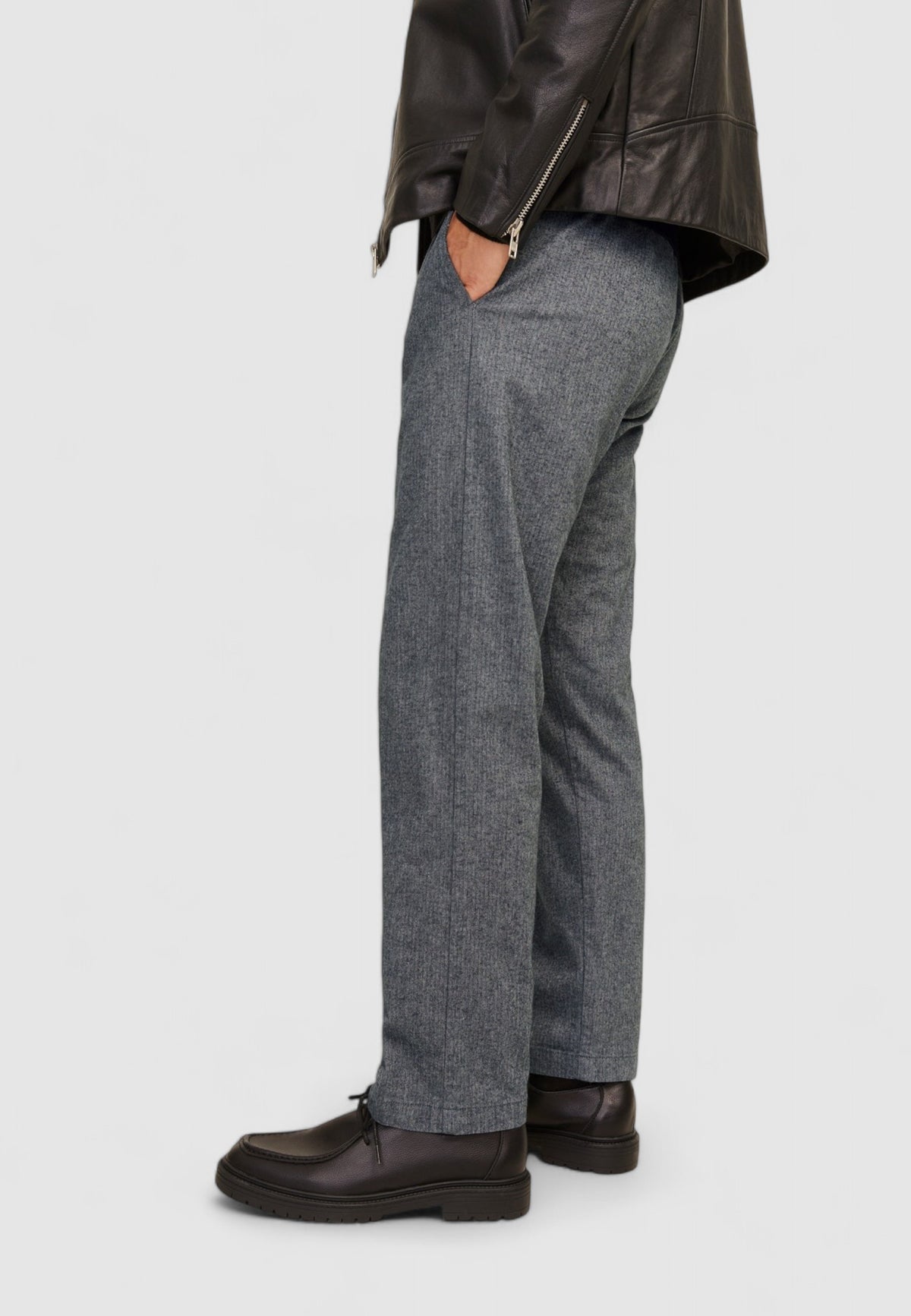 Pantaloni regular / comfort Jack Jones Jpstkane Jjherringbone