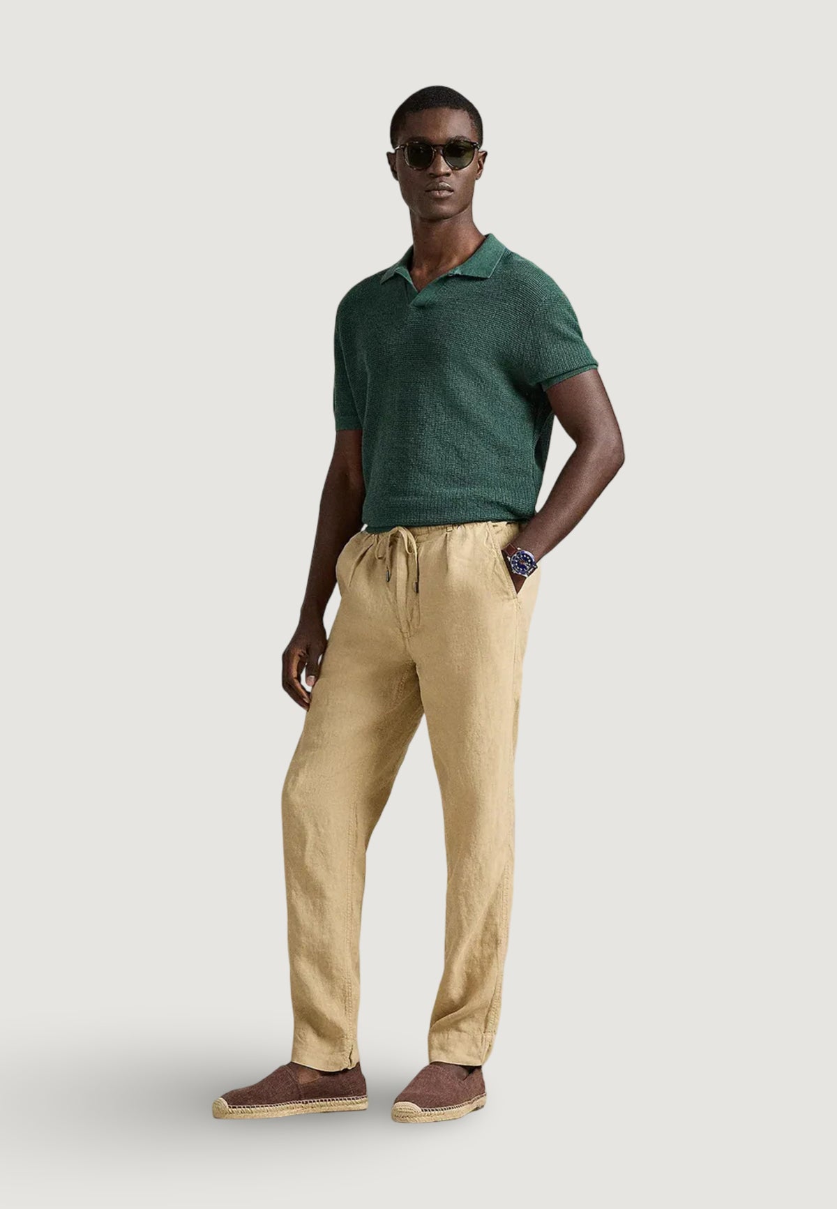 Trousers Lyle & Scott CHINO LINO LUNGO