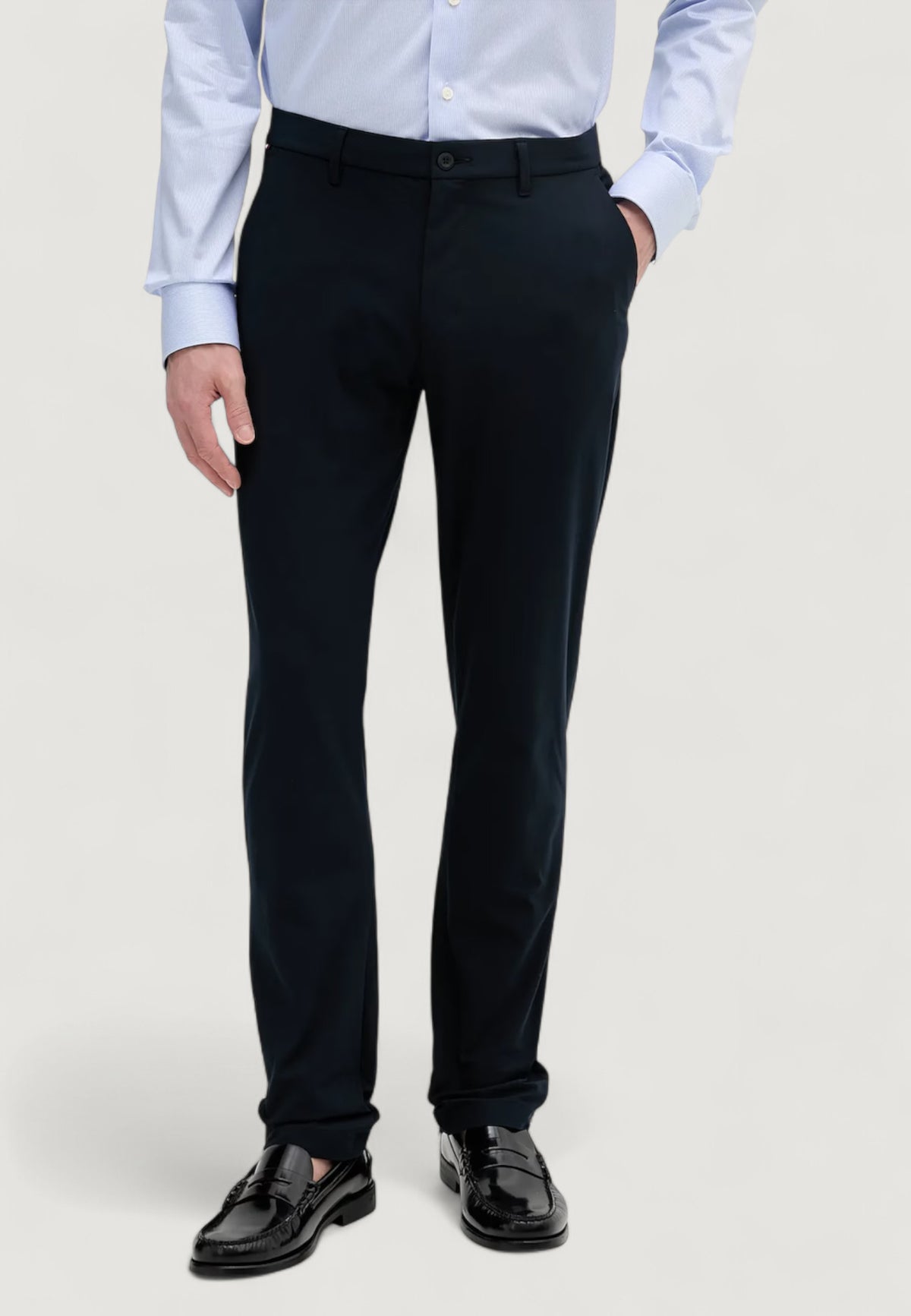 Pantaloni regular / comfort Tommy Hilfiger DENTON KNIT TECH CHI