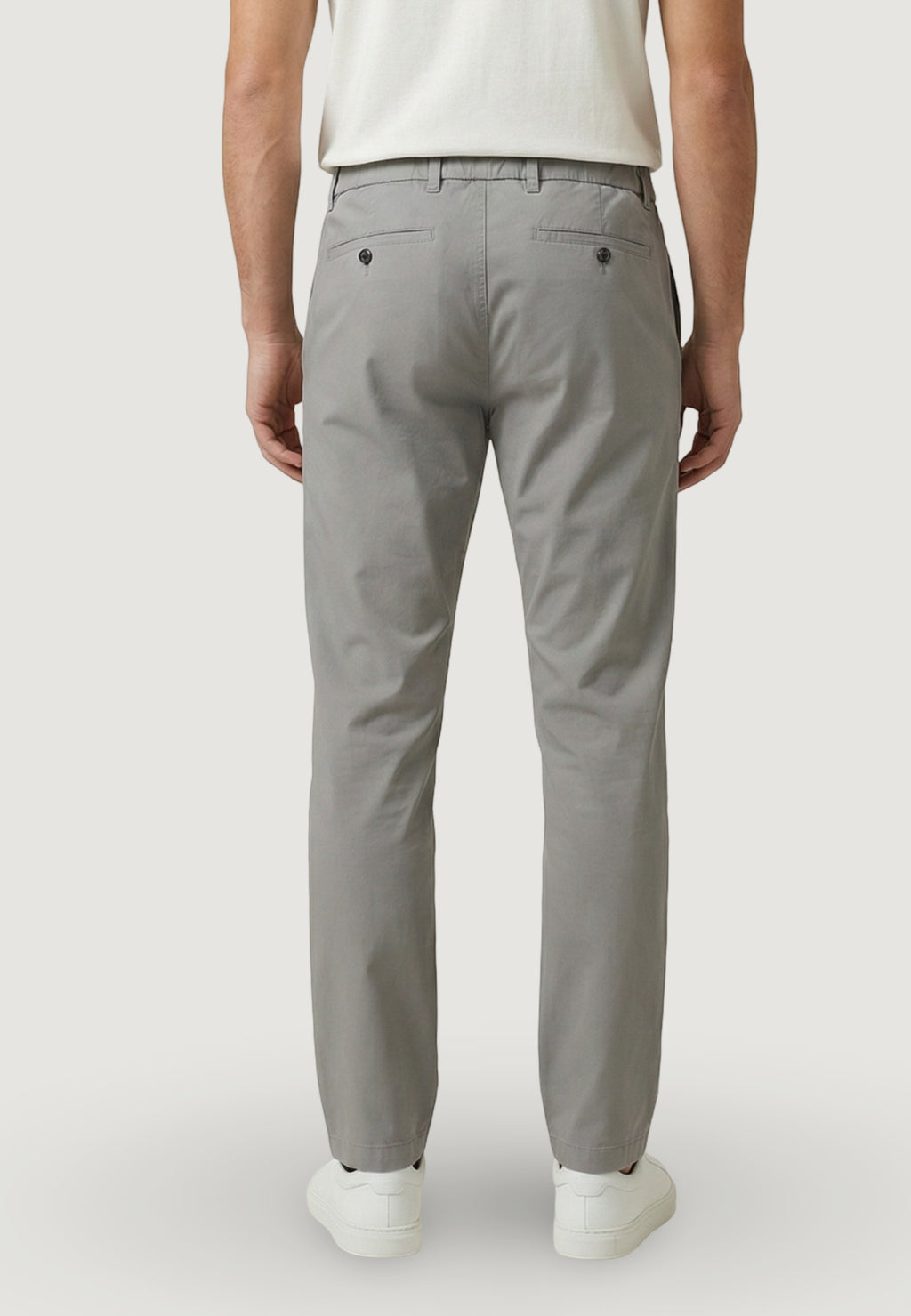Pantaloni regular / comfort YOS PANTALONE REGULAR POPELINE