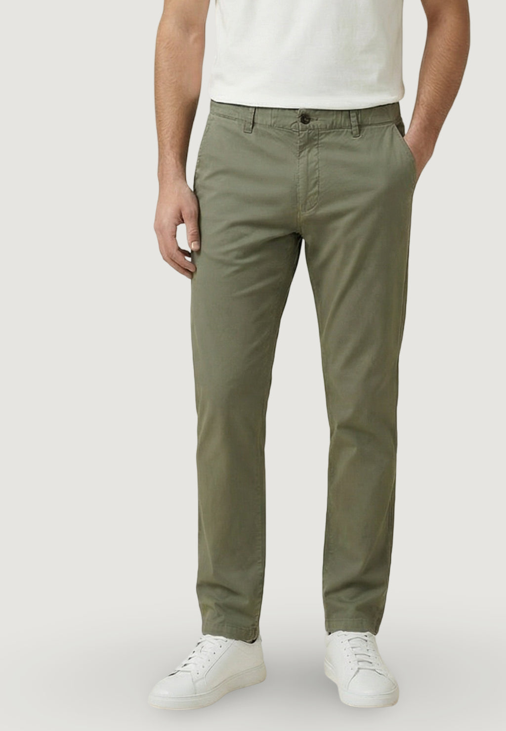 Trousers YOS PANTALONE REGULAR POPELINE