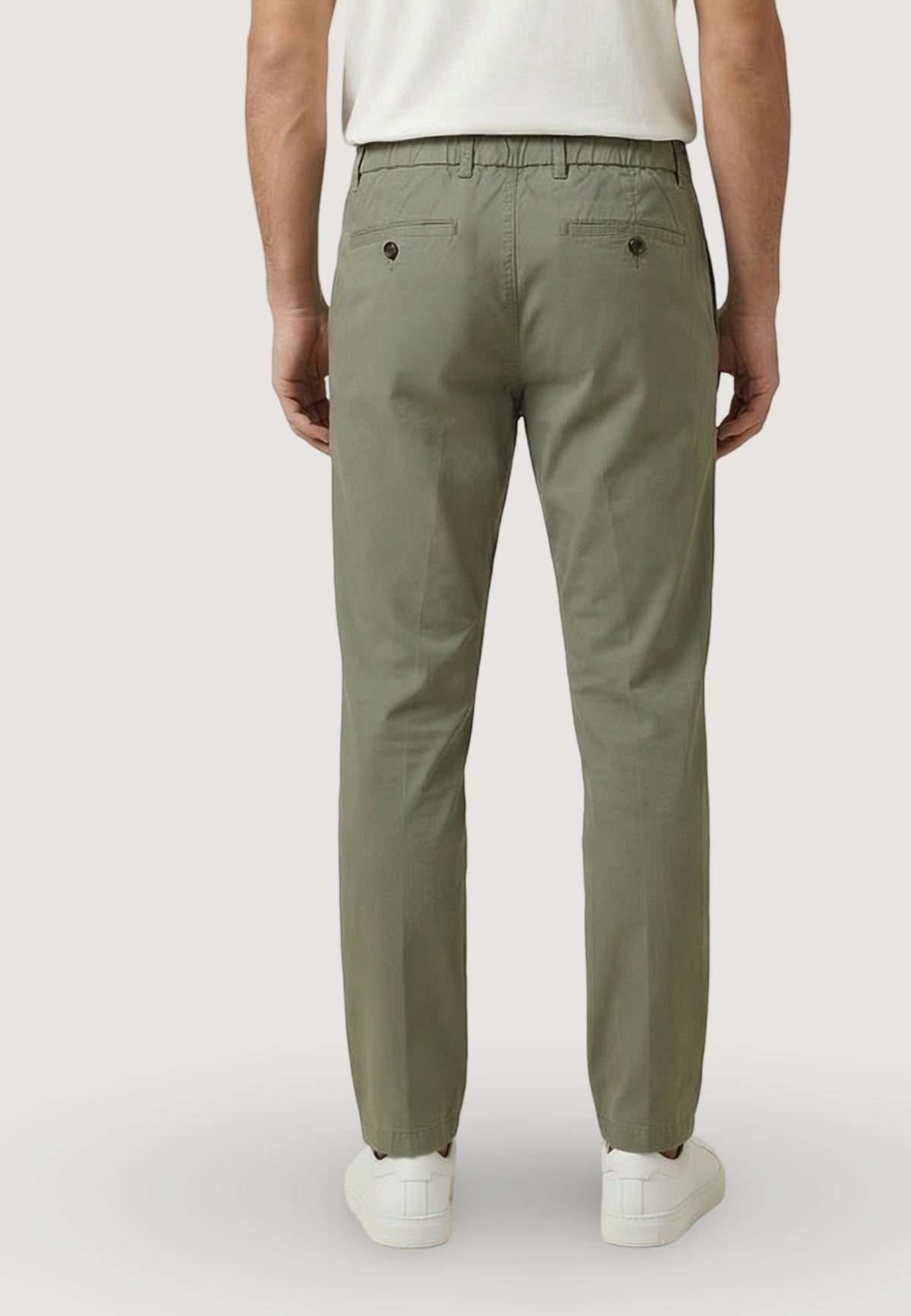 Trousers YOS PANTALONE REGULAR POPELINE