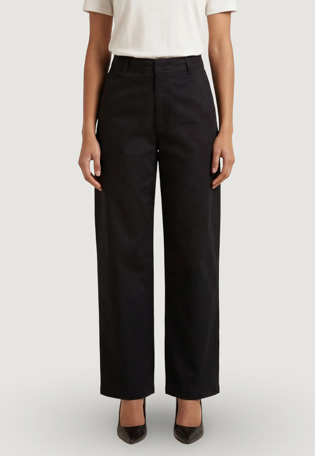 Regular trousers Jacqueline de Yong Jdyselma Hw Barrel Pant Pnt