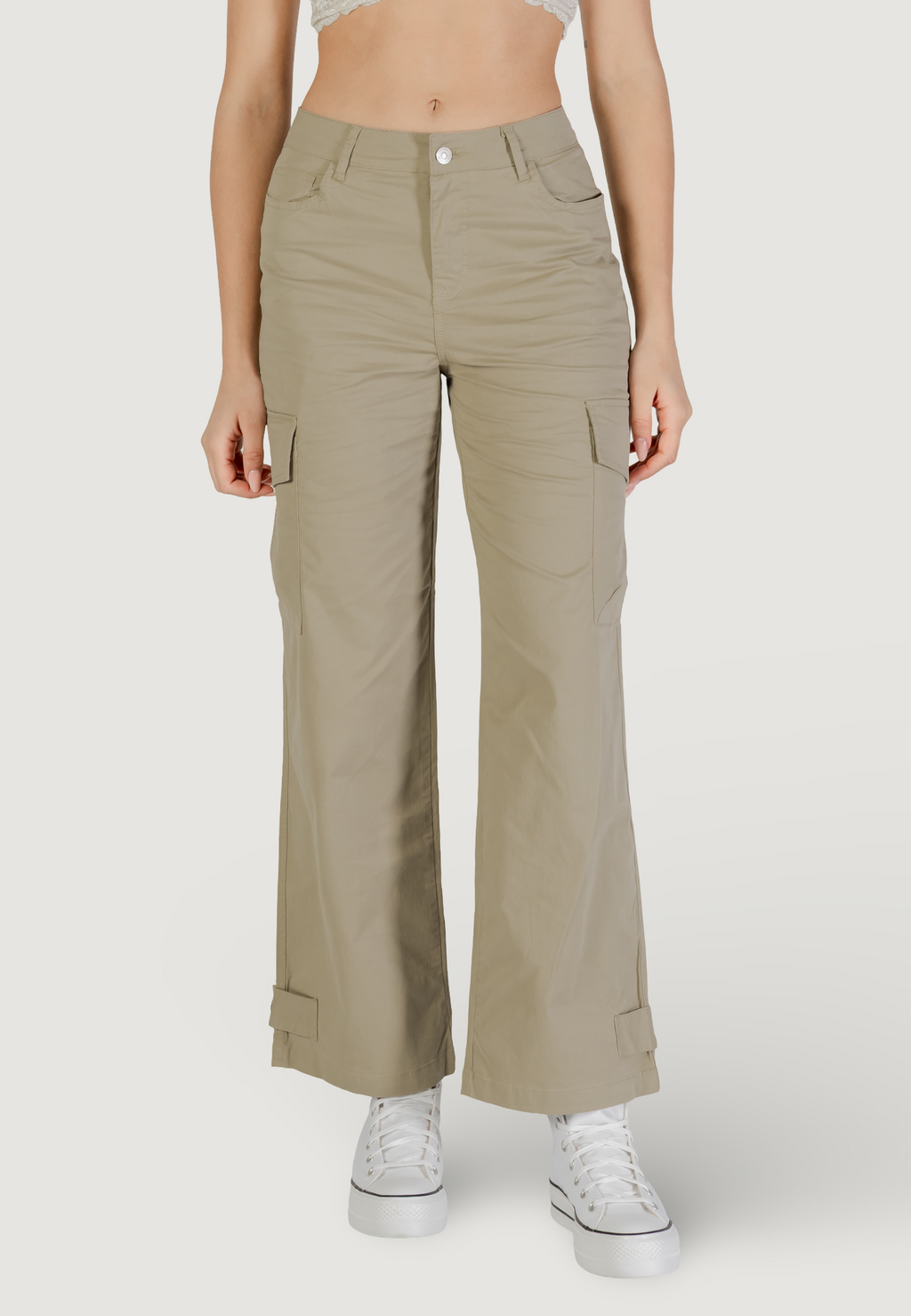 Regular trousers Only Onlliana Mw Wide Cargo Pnt