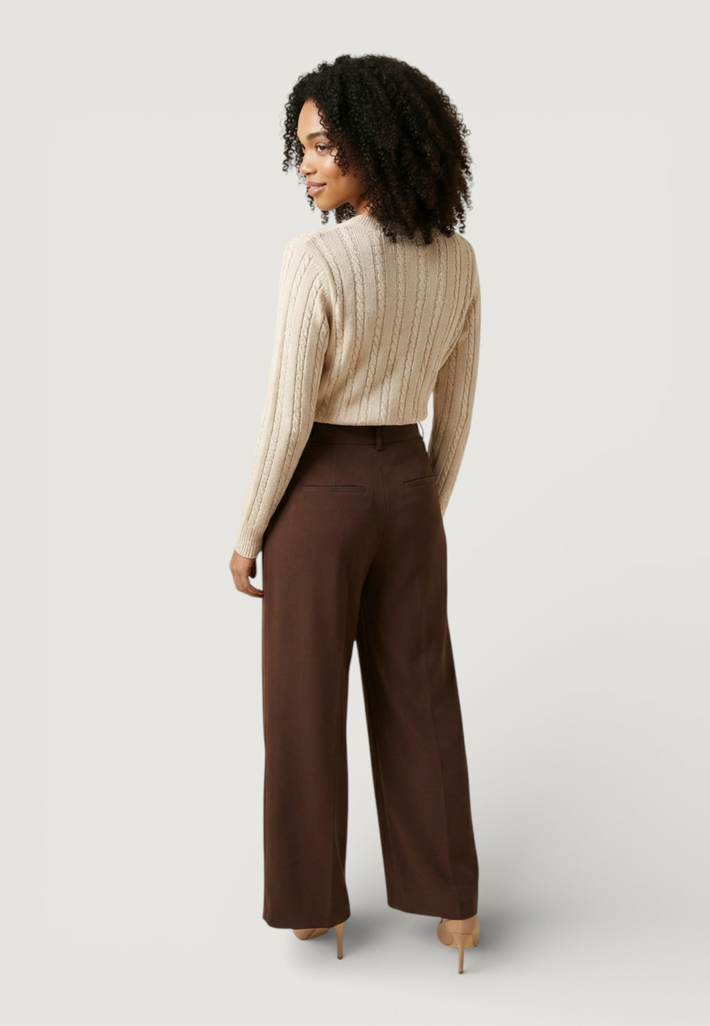 Regular trousers Only Onldove Life Hw Wide Cc Tlr
