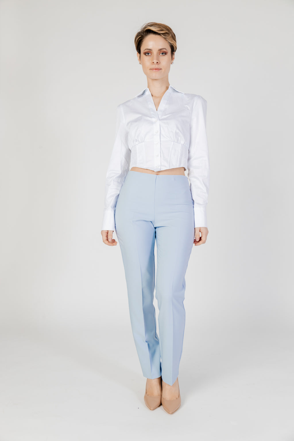 Pantaloni regular Sandro Ferrone S18XBDSOPRANI