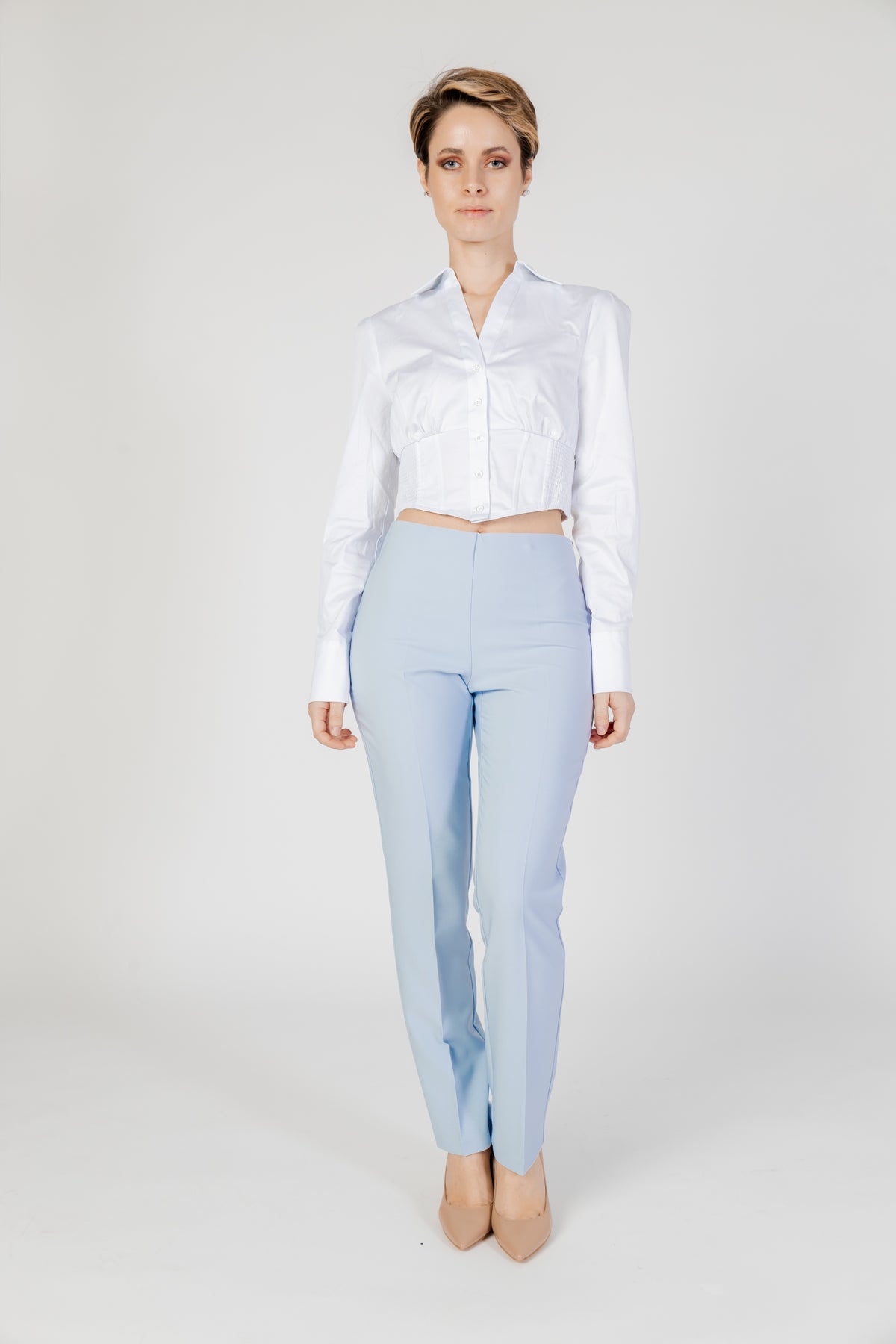 Pantaloni regular Sandro Ferrone S18XBDSOPRANI