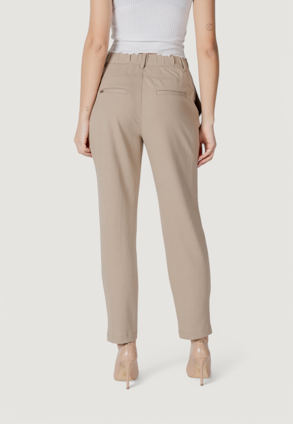 Pantaloni regular Street One Tapered Leg Punto di Roma