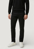 Pantaloni slim Antony Morato MARK SLIM FIT WITH LOGOED RUBBER FLAG