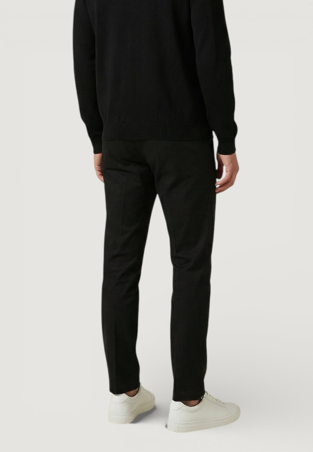Pantaloni slim Antony Morato MARK SLIM FIT WITH LOGOED RUBBER FLAG