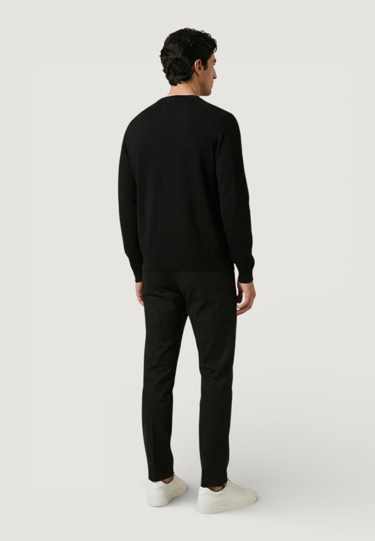 Pantaloni slim Antony Morato MARK SLIM FIT WITH LOGOED RUBBER FLAG