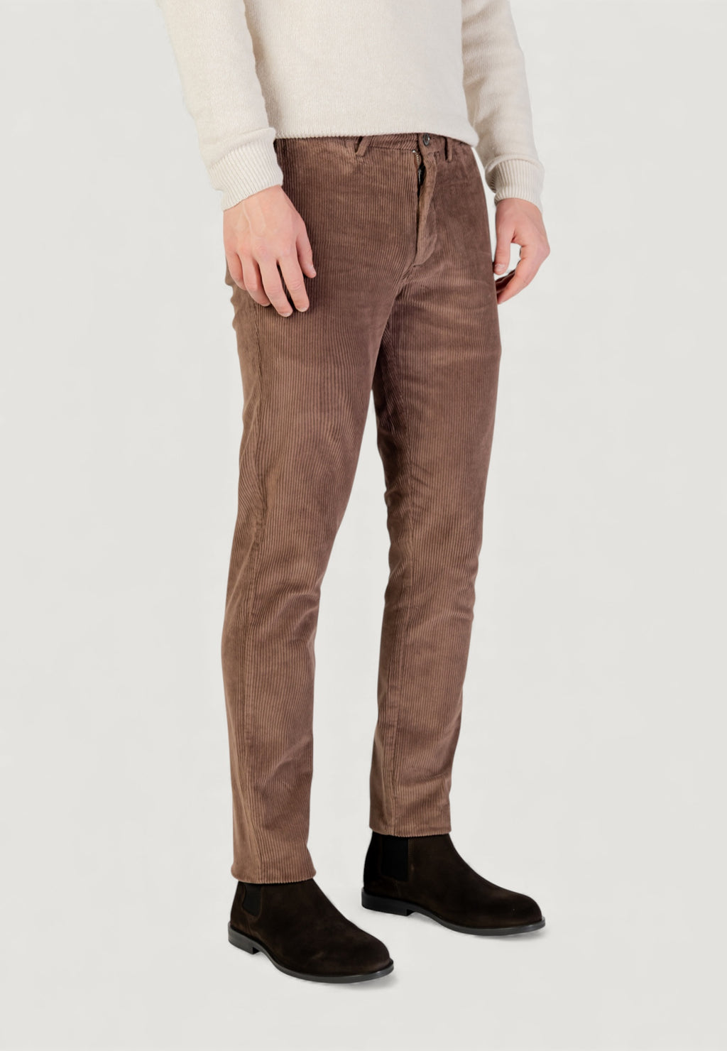 Pantaloni regular / comfort Borghese Velluto - Regular Fit