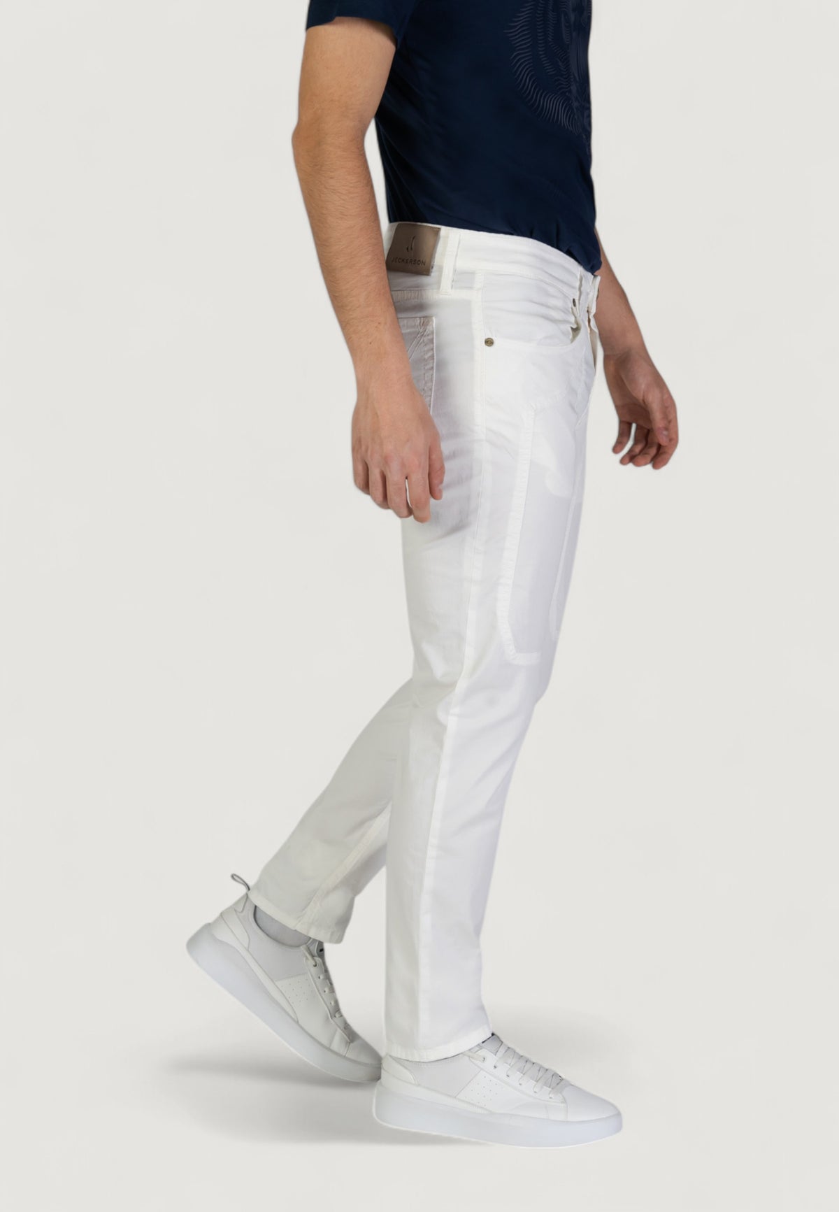 Pantaloni slim Jeckerson JOHN 5 TASCHE TOPPA