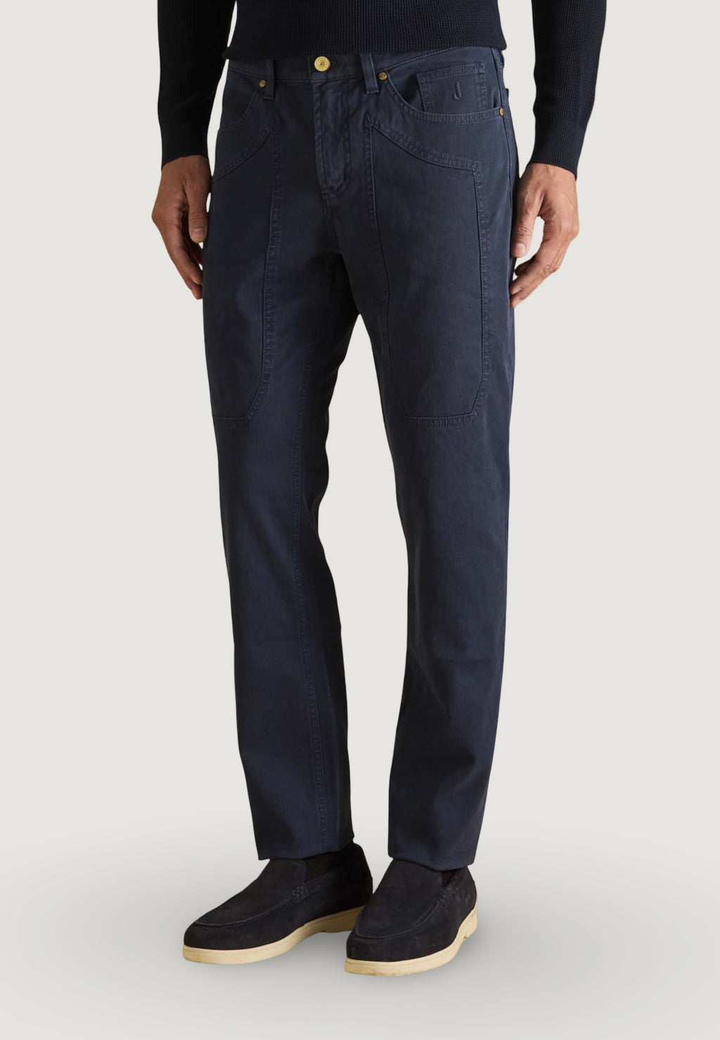 Pantaloni slim Jeckerson JOHN 5 TASCHE TOPPA