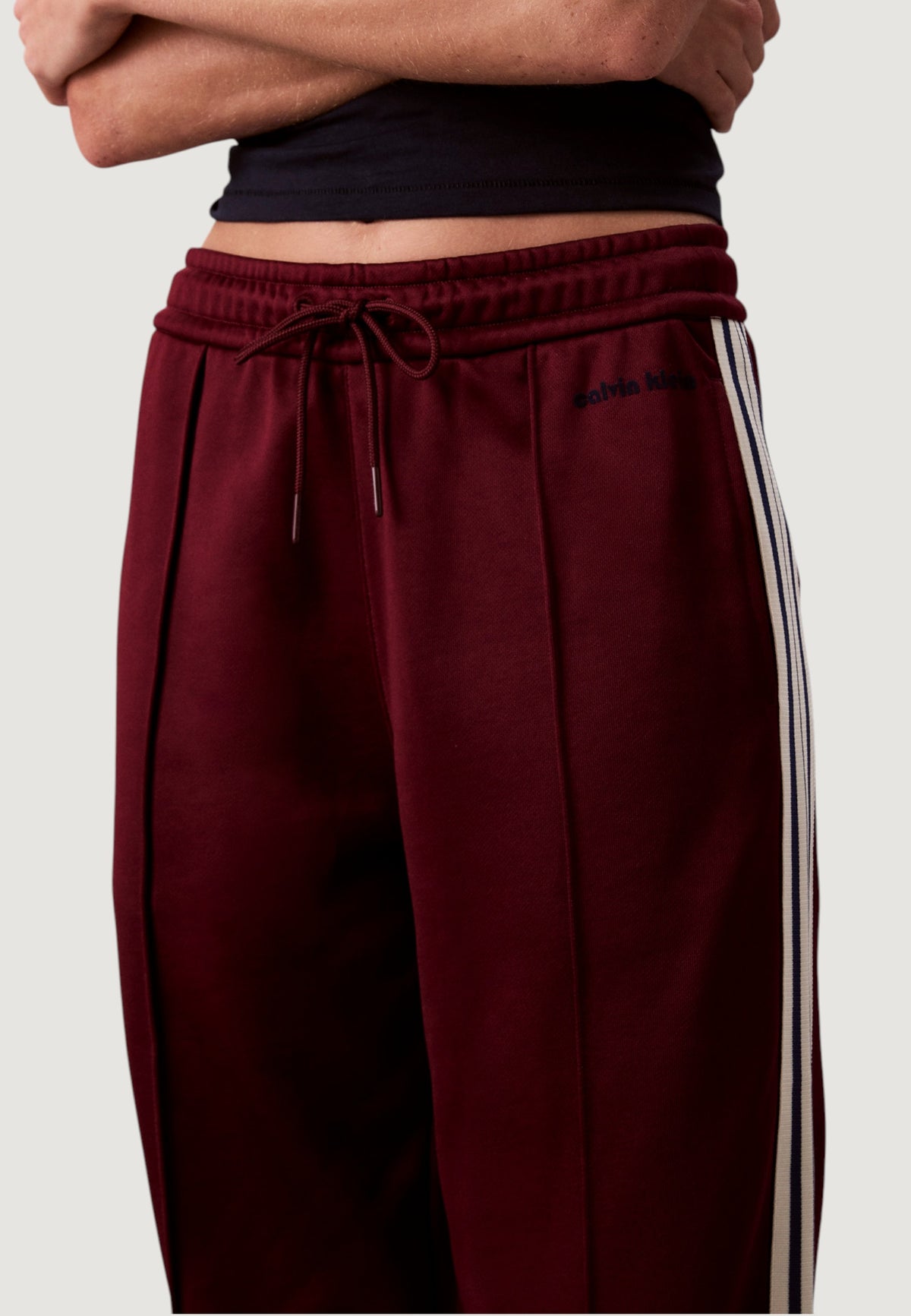 Pantaloni sportivi Calvin Klein Jeans HGH SHN FRNCH TRRY T