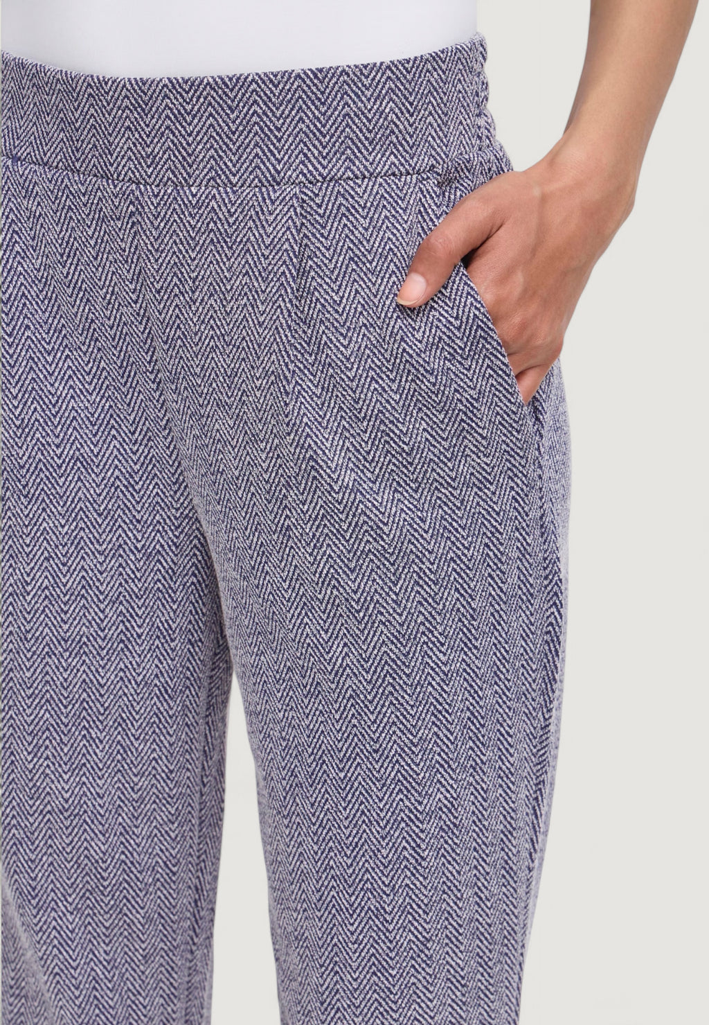 Pantaloni skinny Ichi IHKATE JACQUARD PA8