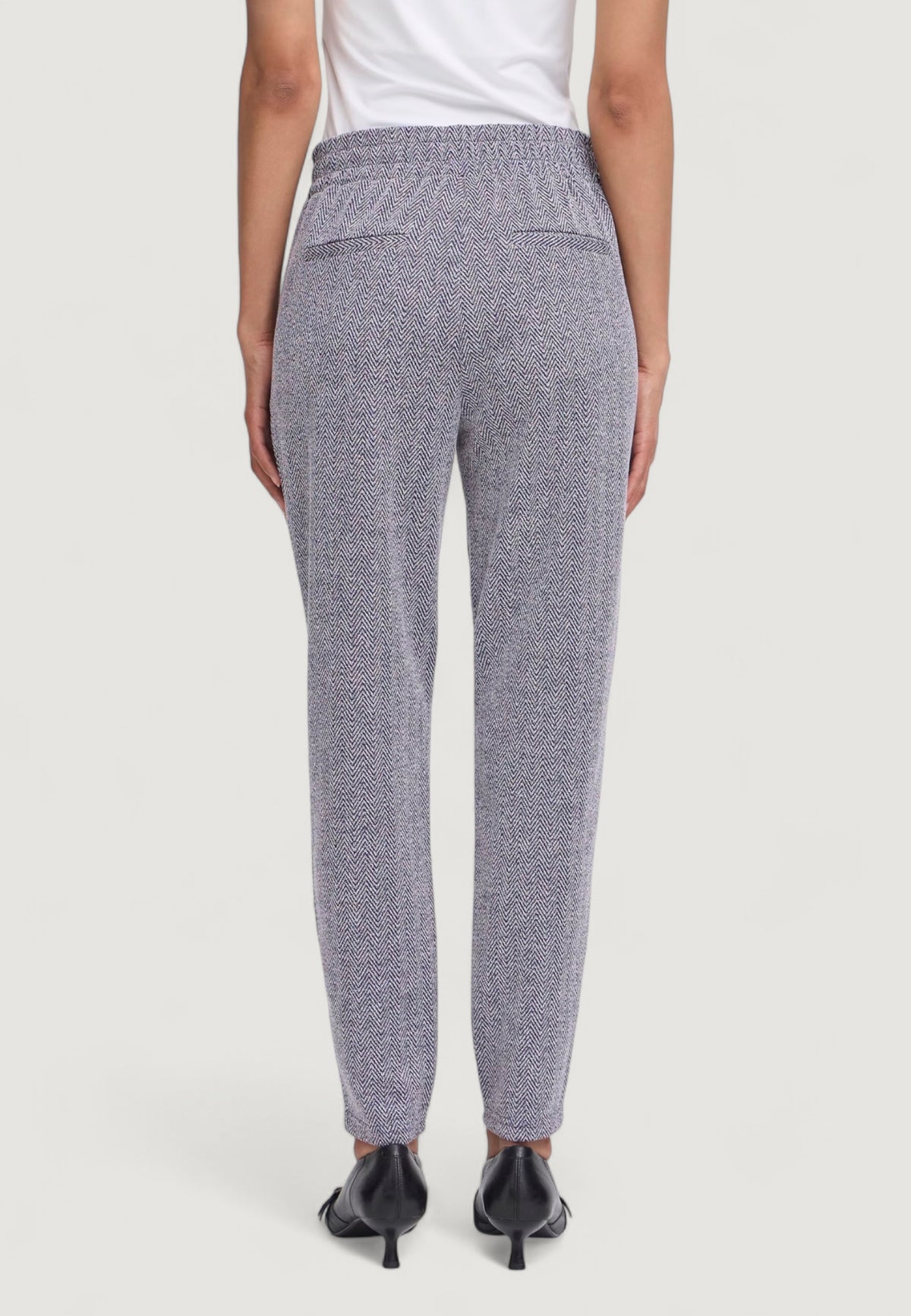 Pantaloni skinny Ichi IHKATE JACQUARD PA8