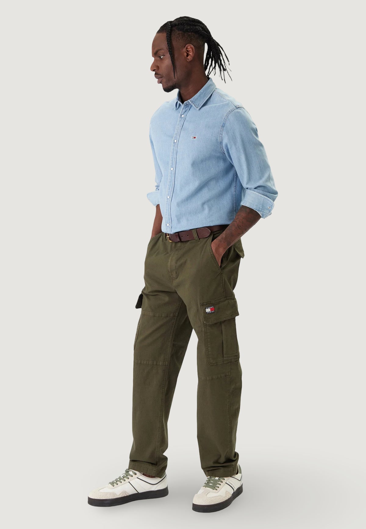 Pantaloni tapered Tommy Hilfiger Jeans DM0DM22651
