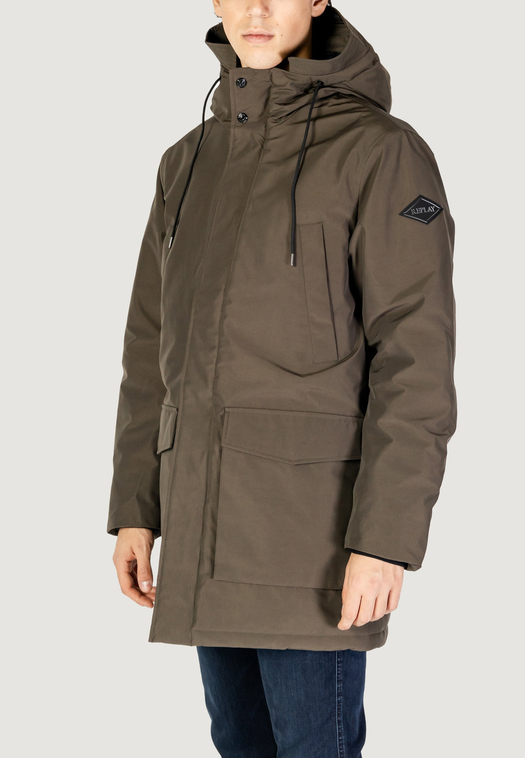 Parka Replay RECYCLED THREE LAYERS NYLON POLY