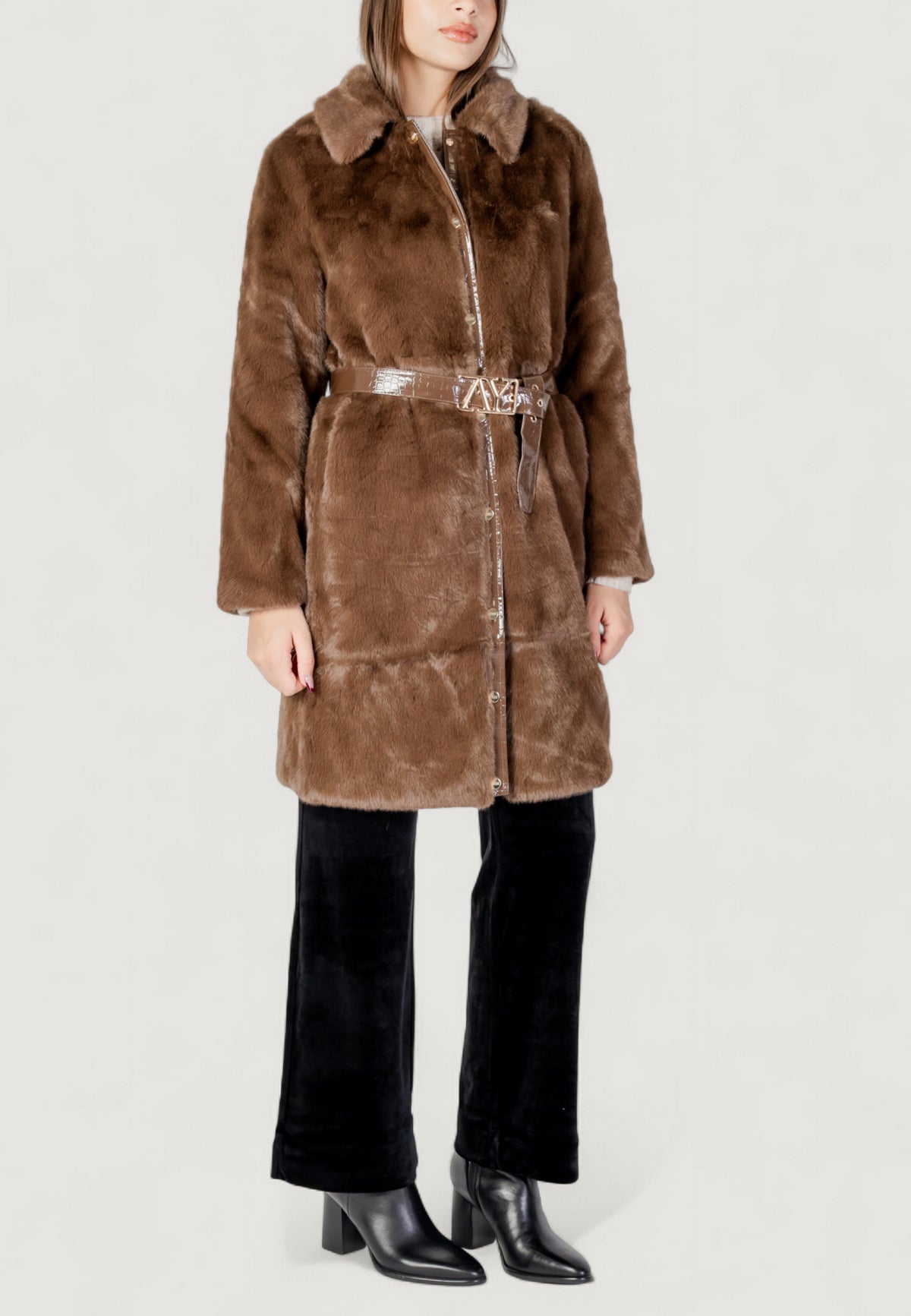 Ecologic fur coats Ayfee GIACCA LUNGA FAKE FUR