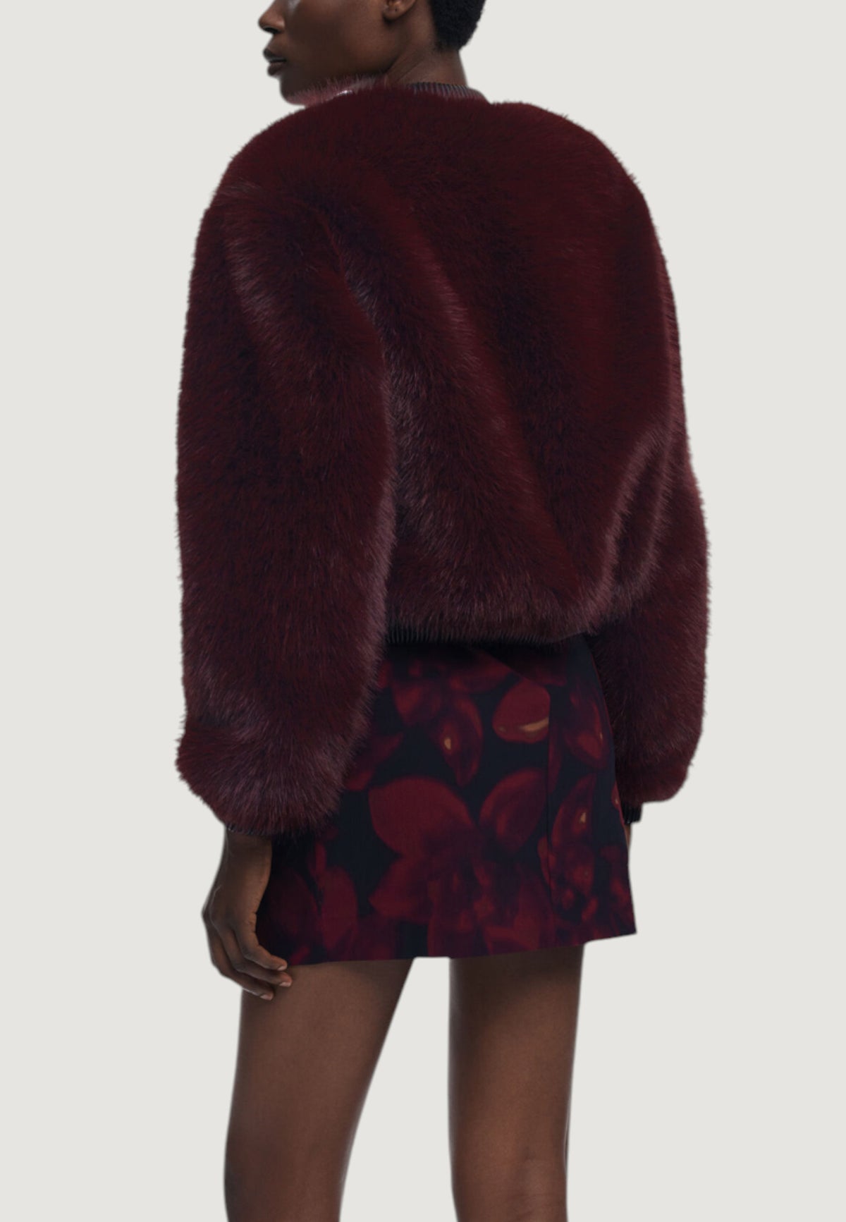 Pelliccia ecologica Desigual CHAQ_RASPBERRY