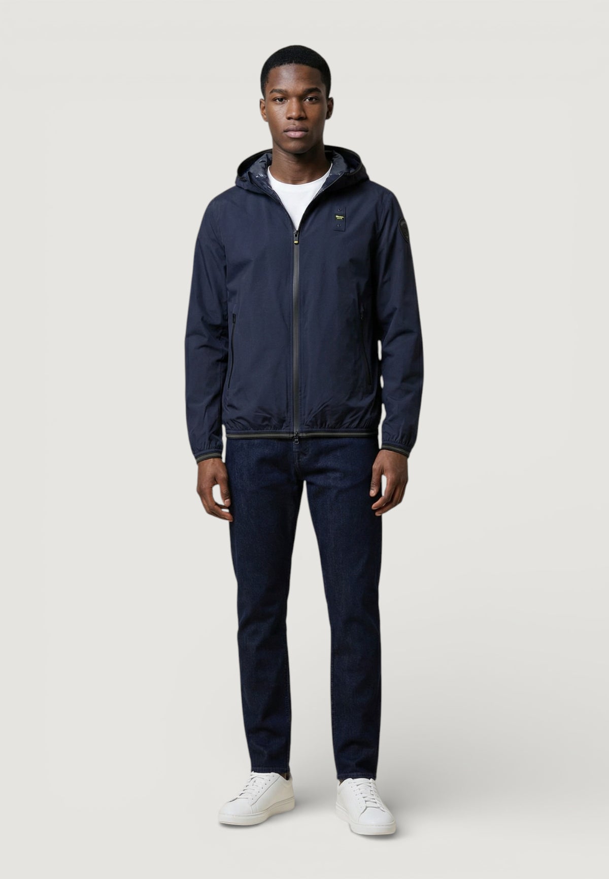 Down Jacket Blauer. FARRIN