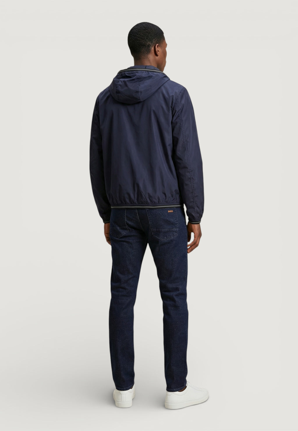 Down Jacket Blauer. FARRIN