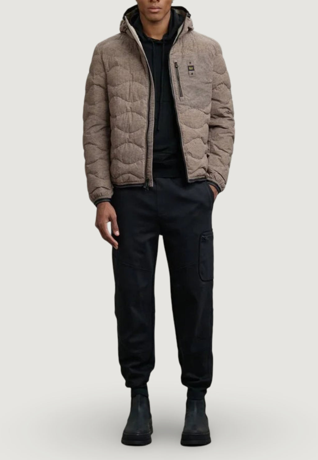 Down Jacket Blauer. WAVE