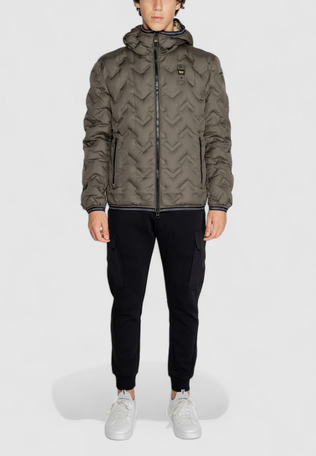Down Jacket Blauer. PIER