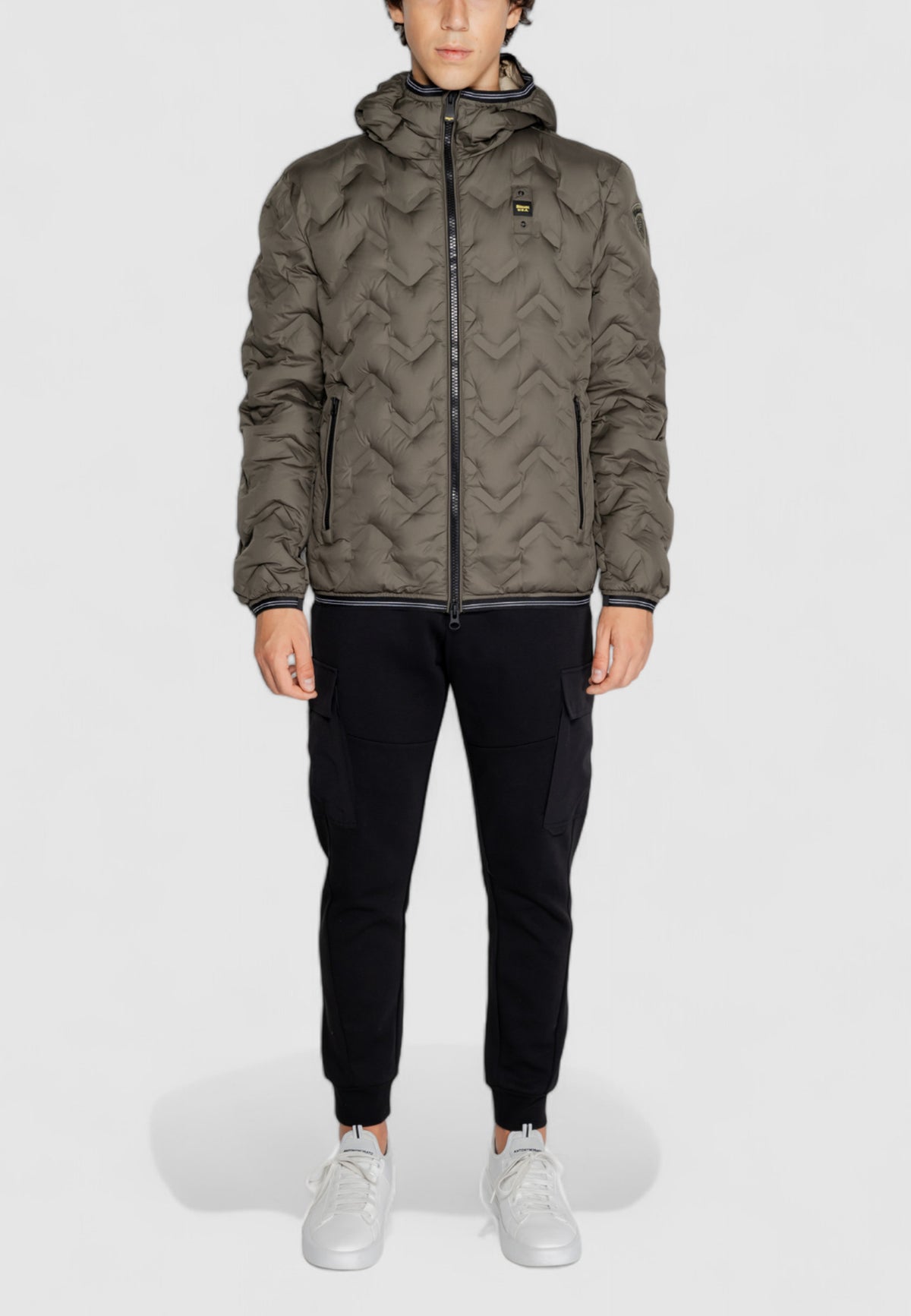 Down Jacket Blauer. PIER