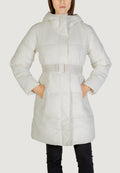 Piumino Calvin Klein Jeans LOGO BELT LONG PUFFER