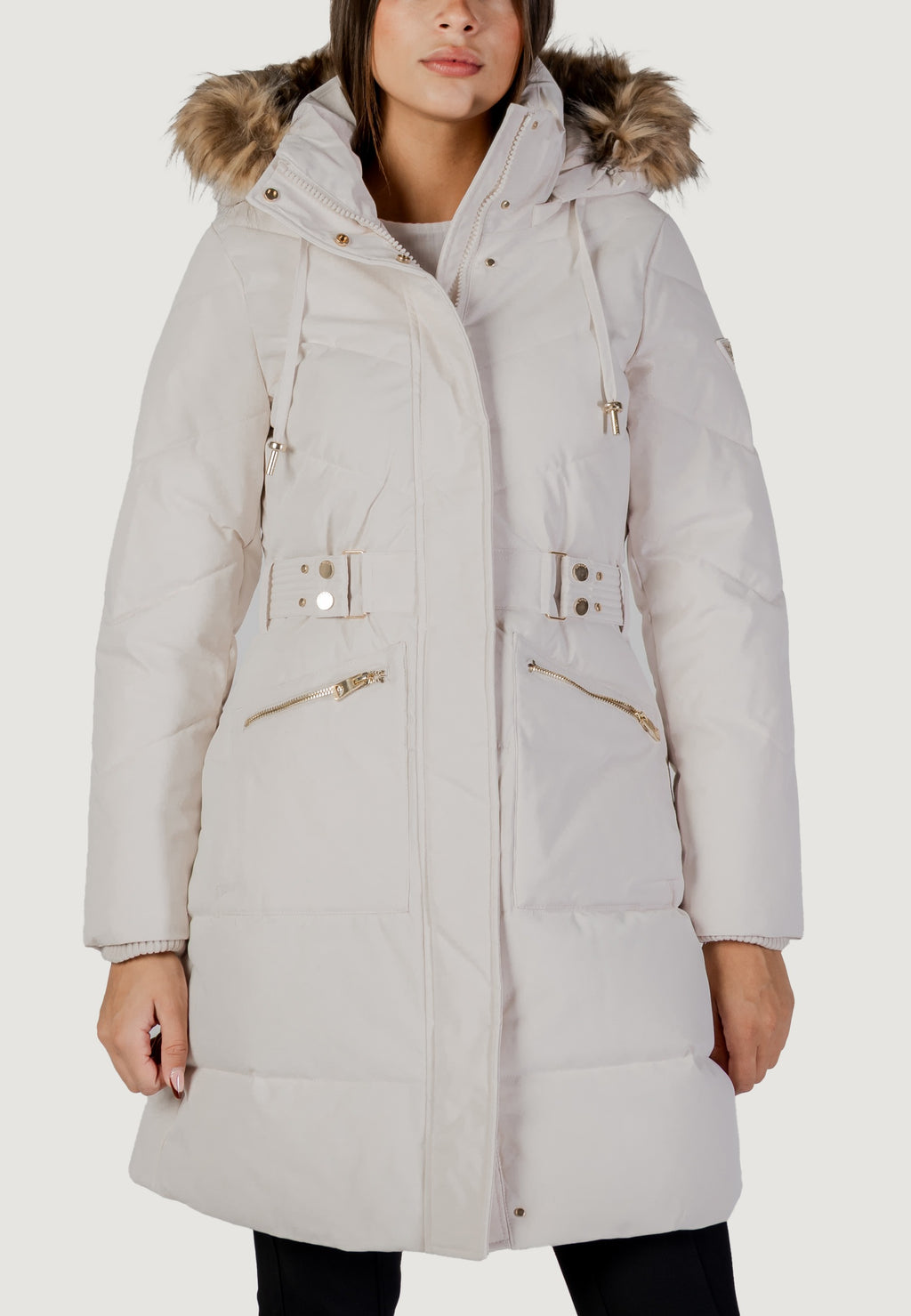 Piumino Guess FATEMA  BELTED PUFFER