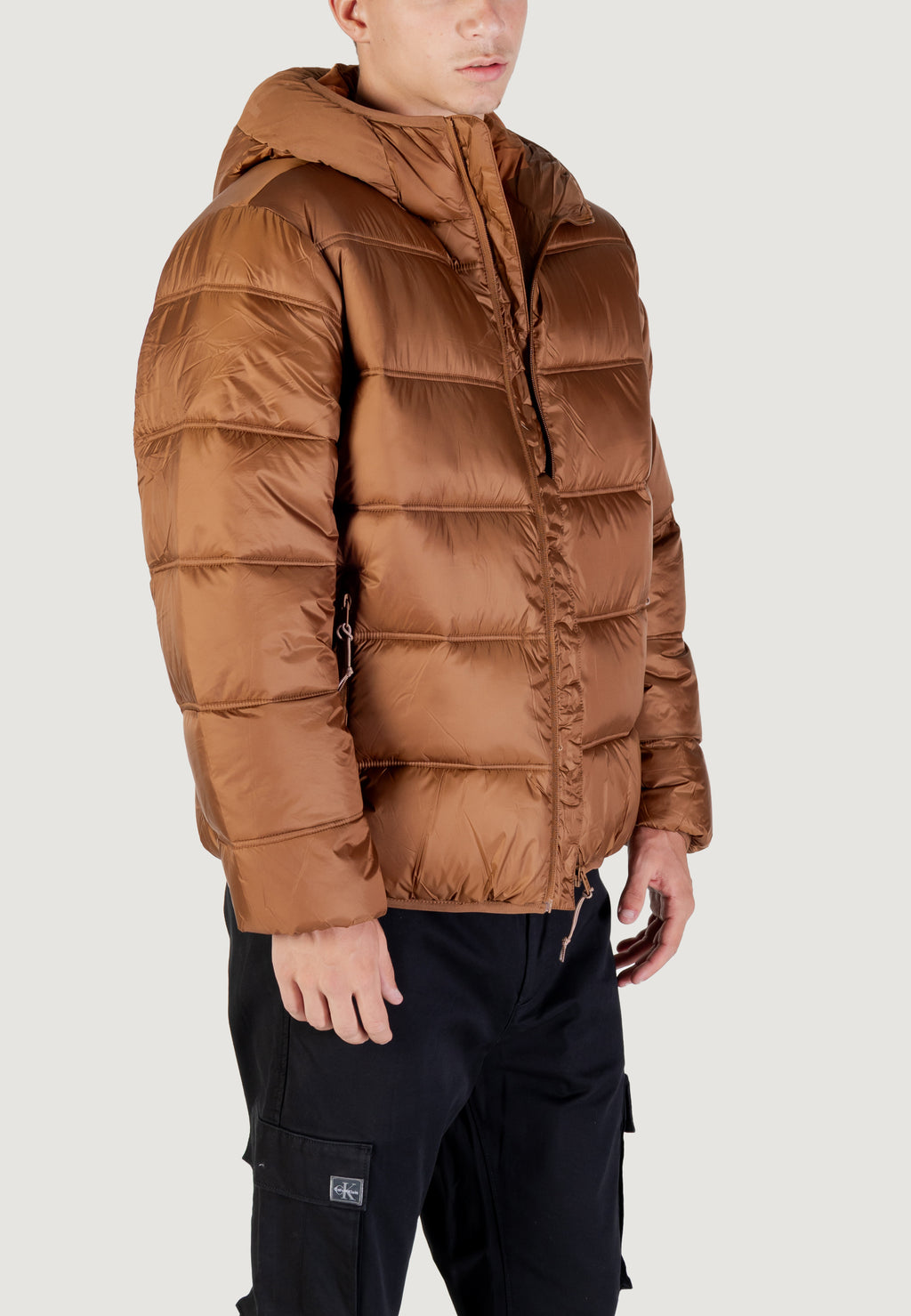 Down Jacket Tommy Hilfiger Jeans TJM HOODED LOGO PUFF